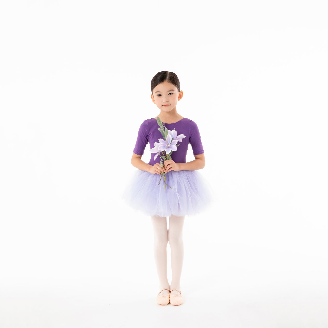 Girls Purple Ballet Onesies