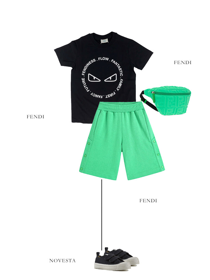 Boys & Girls Green Belt Bag