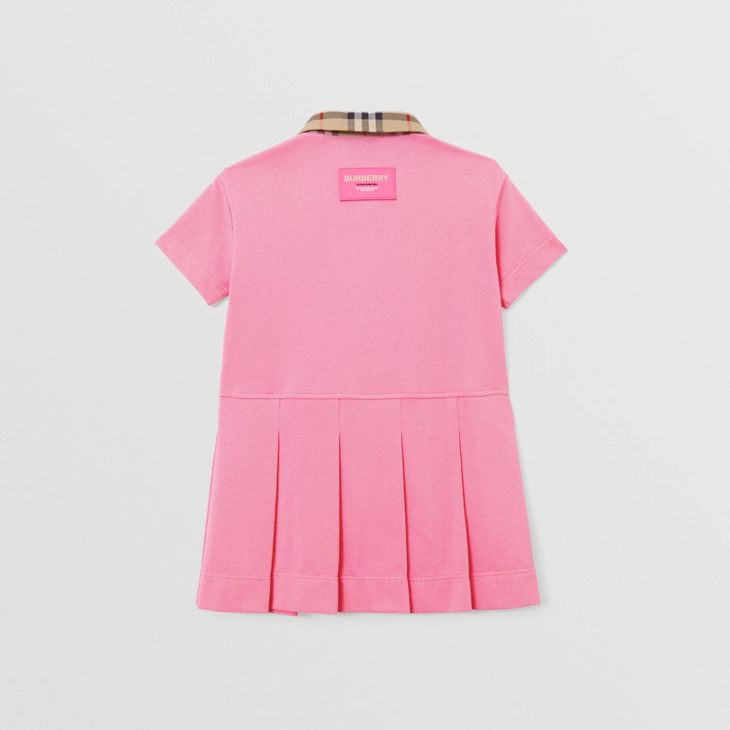 Baby Girls Pink Cotton Dress