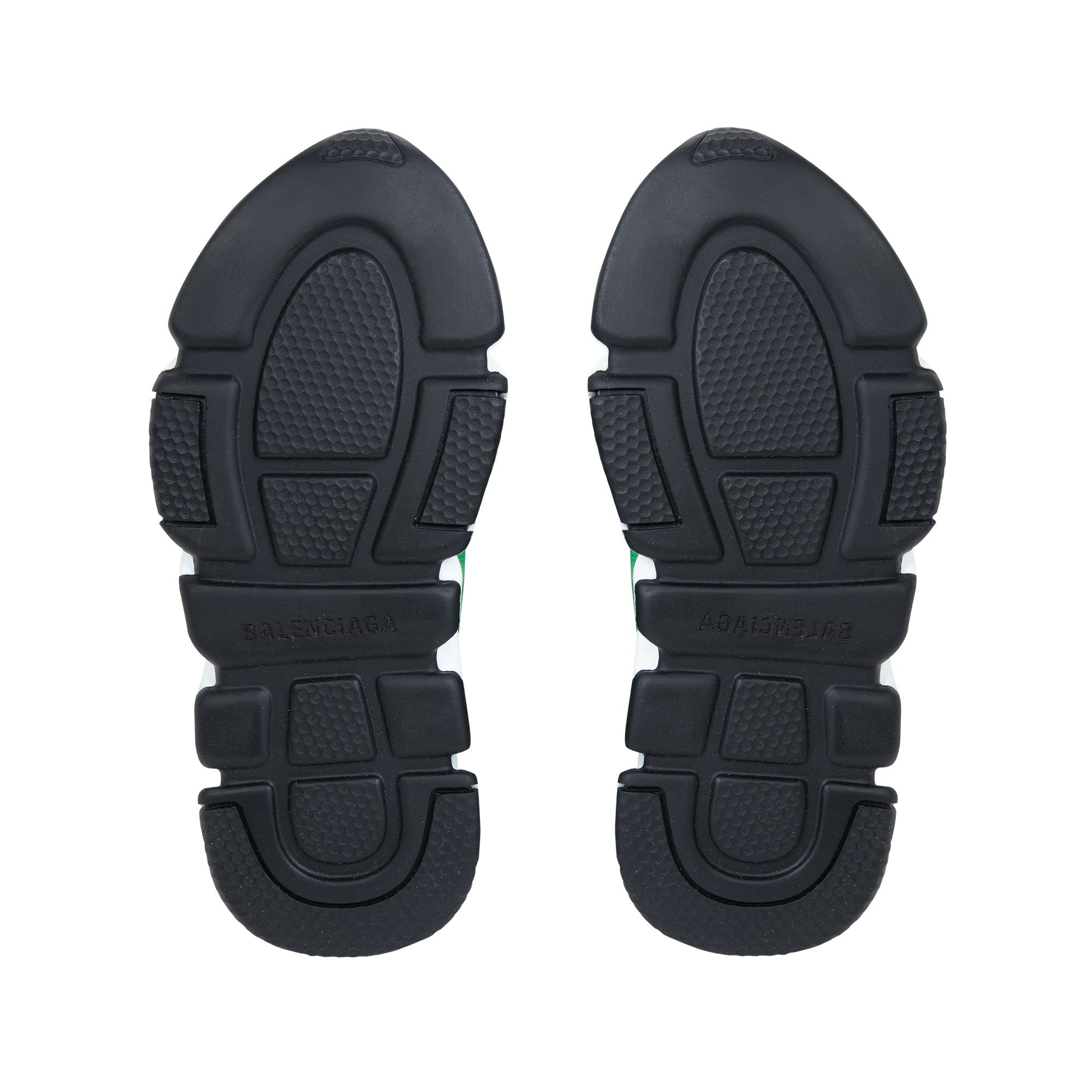 Boys & Girls Green Logo Shoes