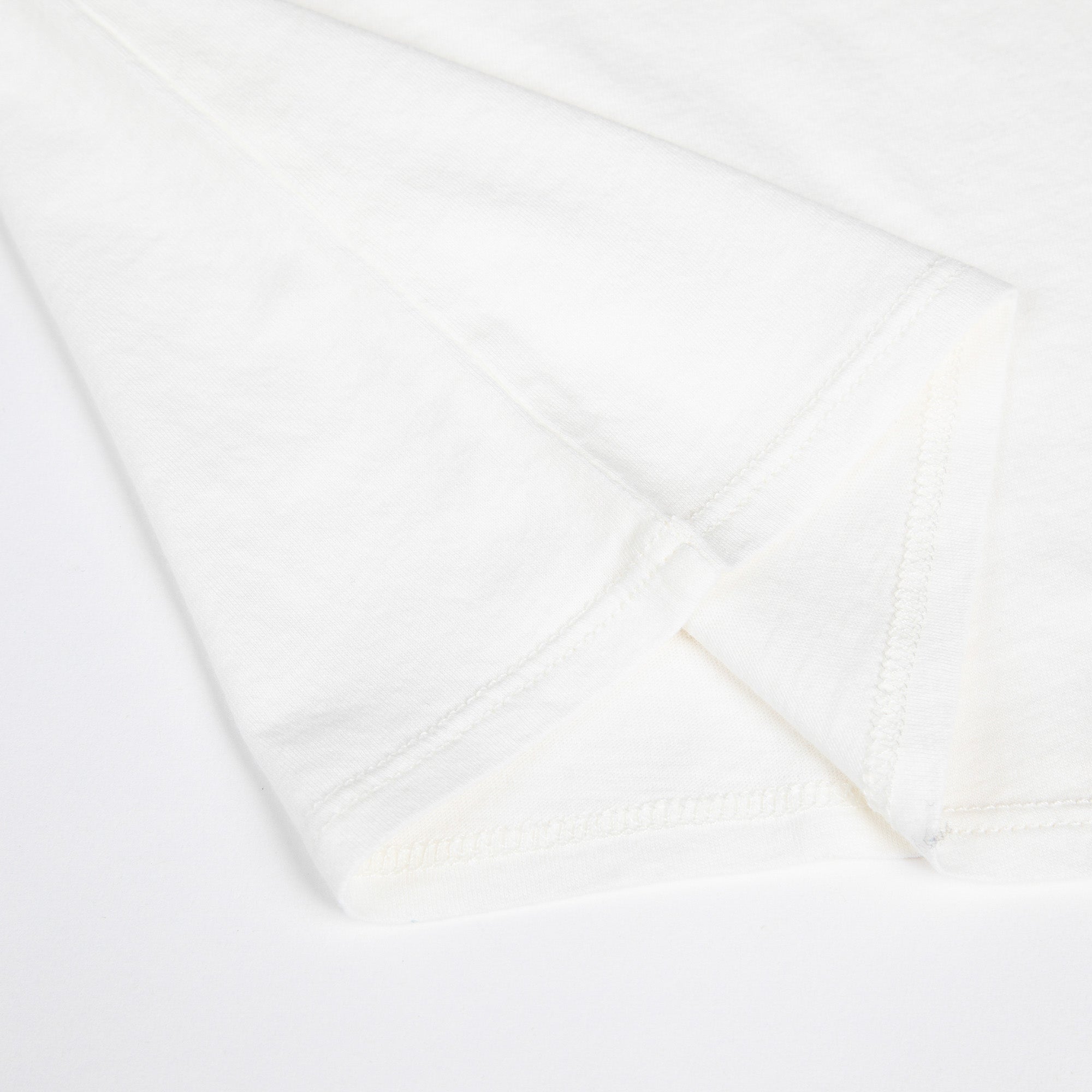 Girls White Logo Cotton T-Shirt