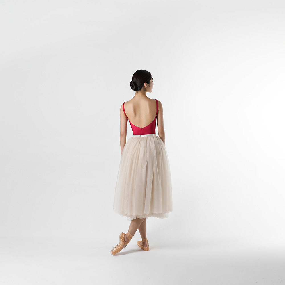 Girls Red Ballet Onesies