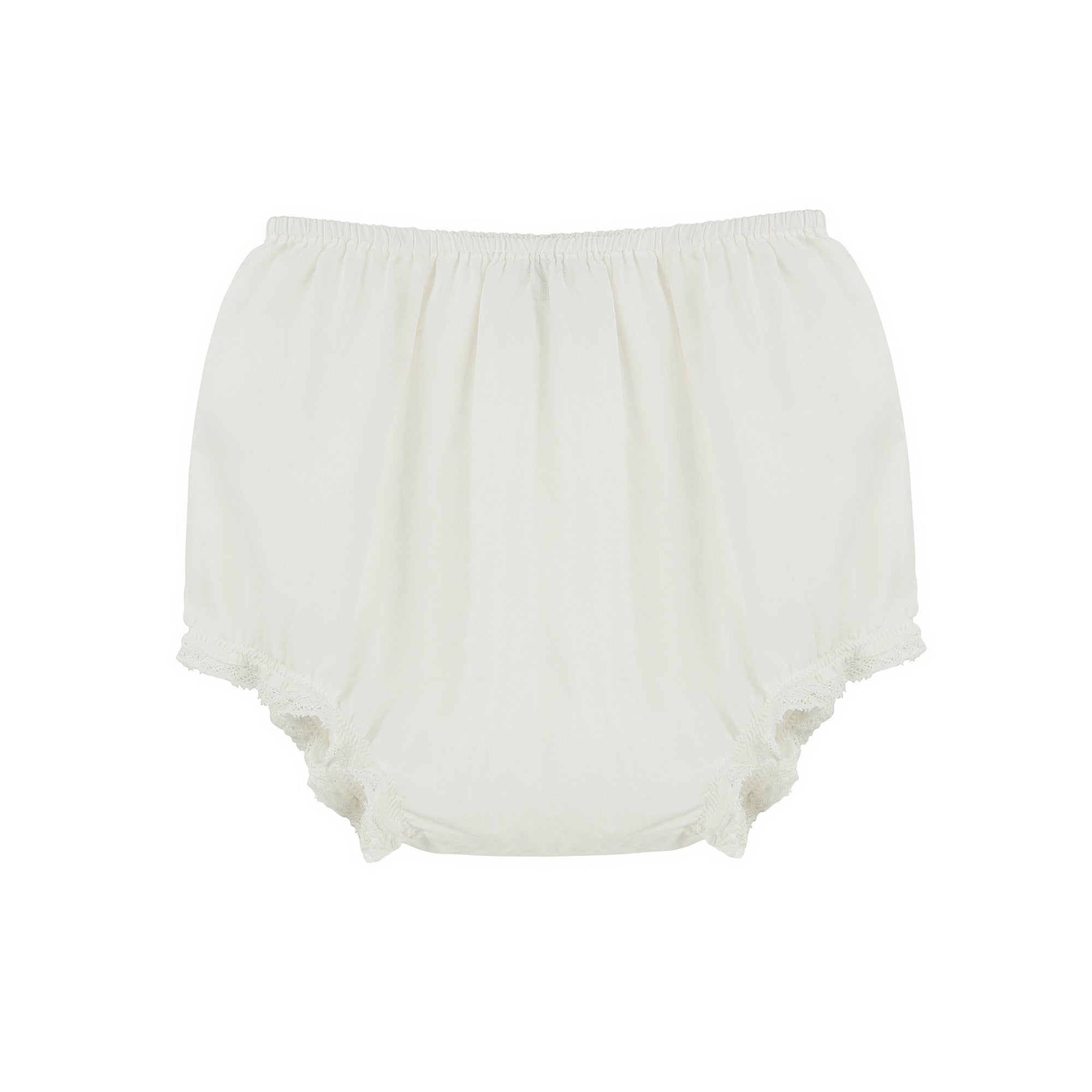 Baby Girls White Cotton Set