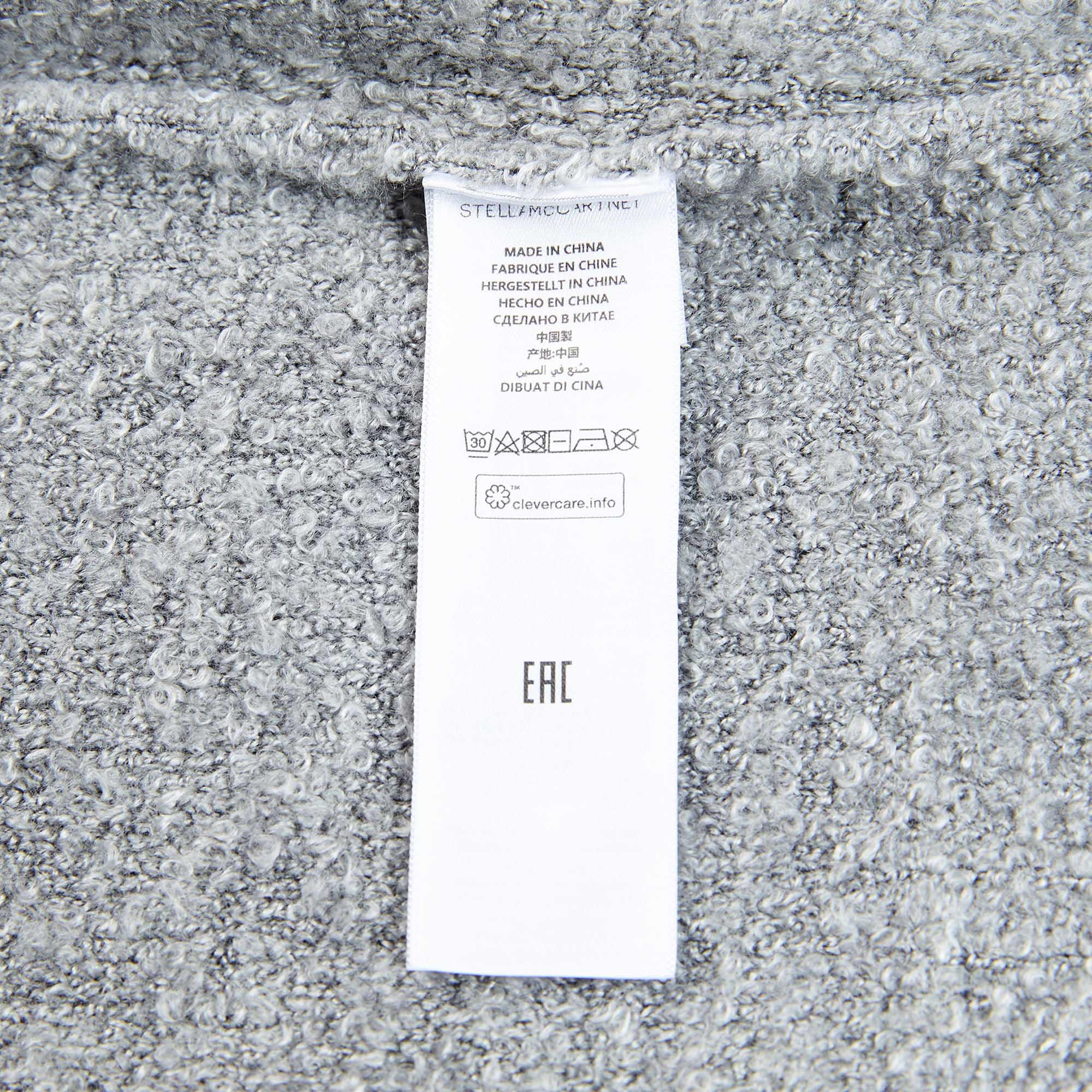 Girls Grey Eye Top