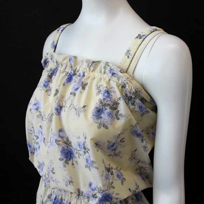 Girls Yellow Floral Dance Trousers