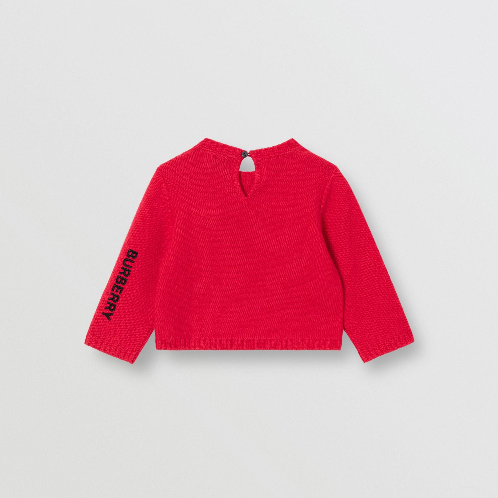 Baby Girls Red Wool Sweater