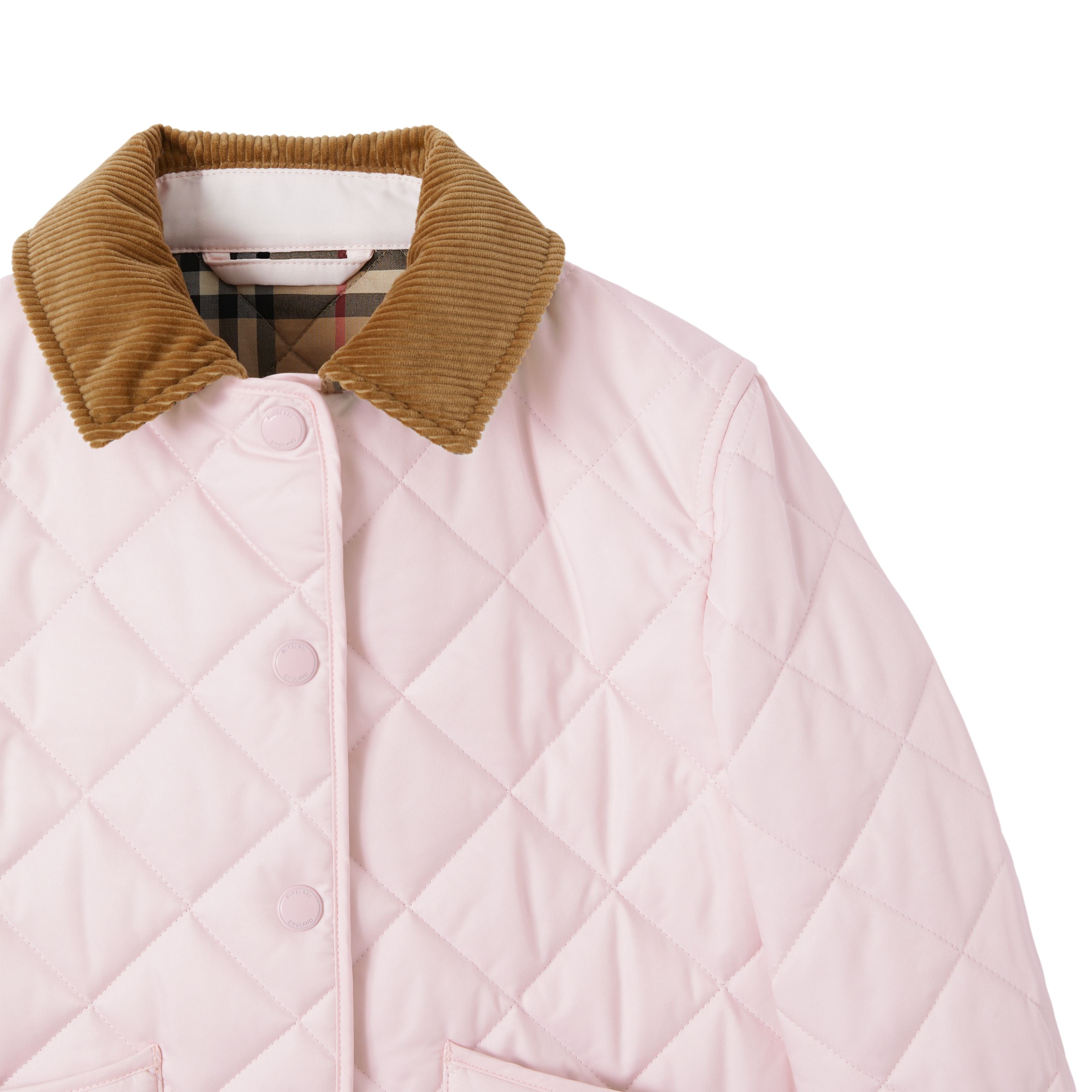 Girls Pink Padded Jacket