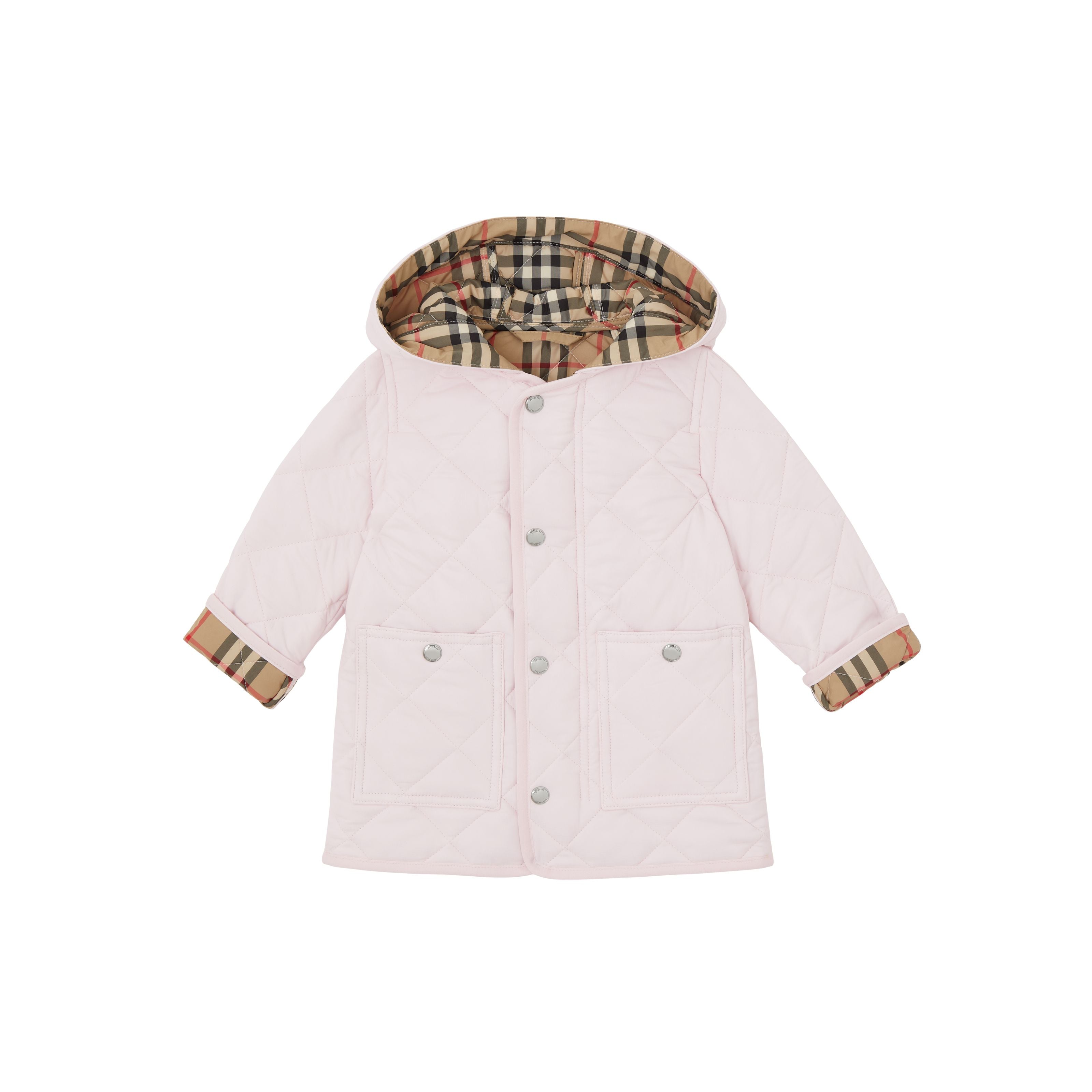 Baby Girls Light Pink Padded Jacket