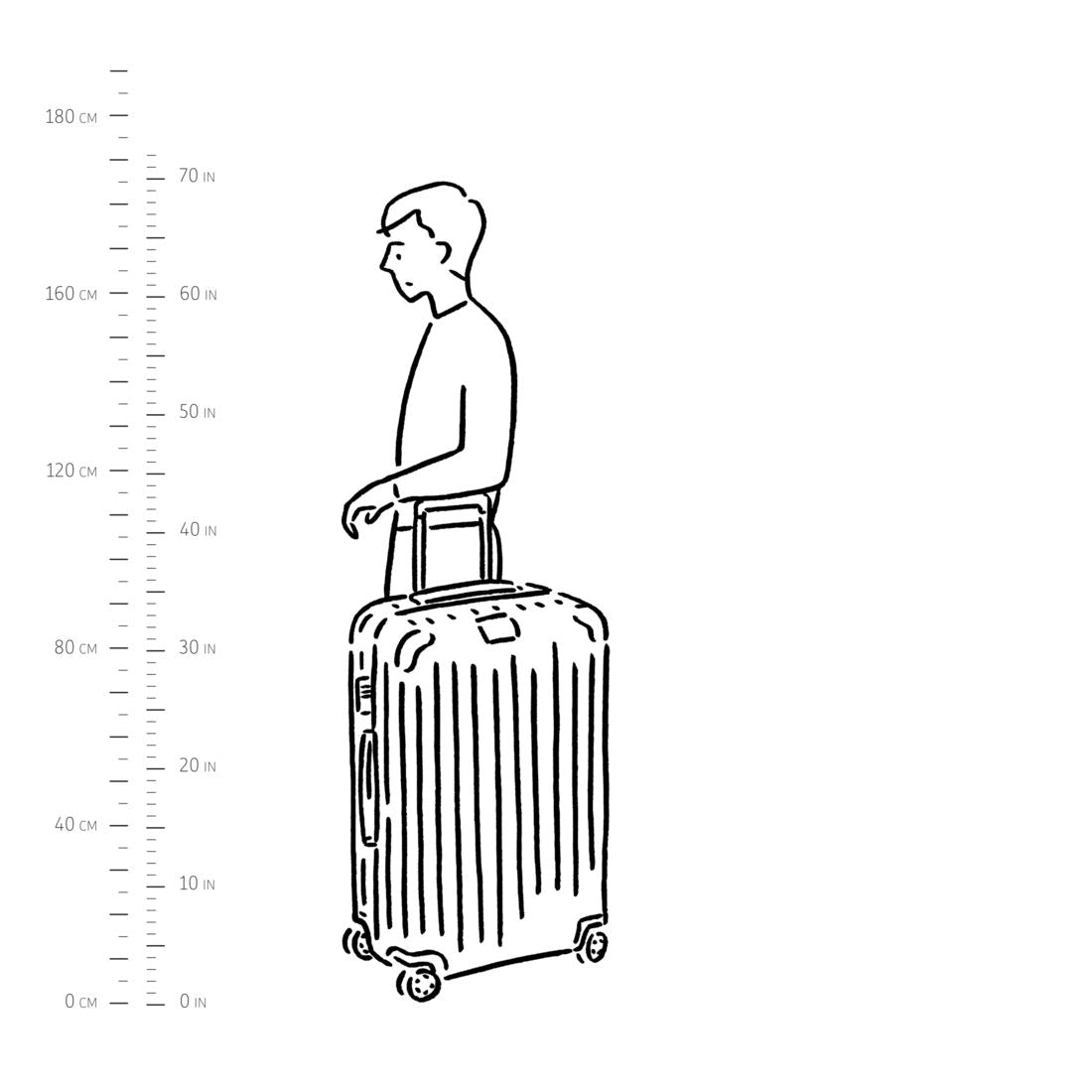 RIMOWA 日默瓦 30寸灰色托运箱