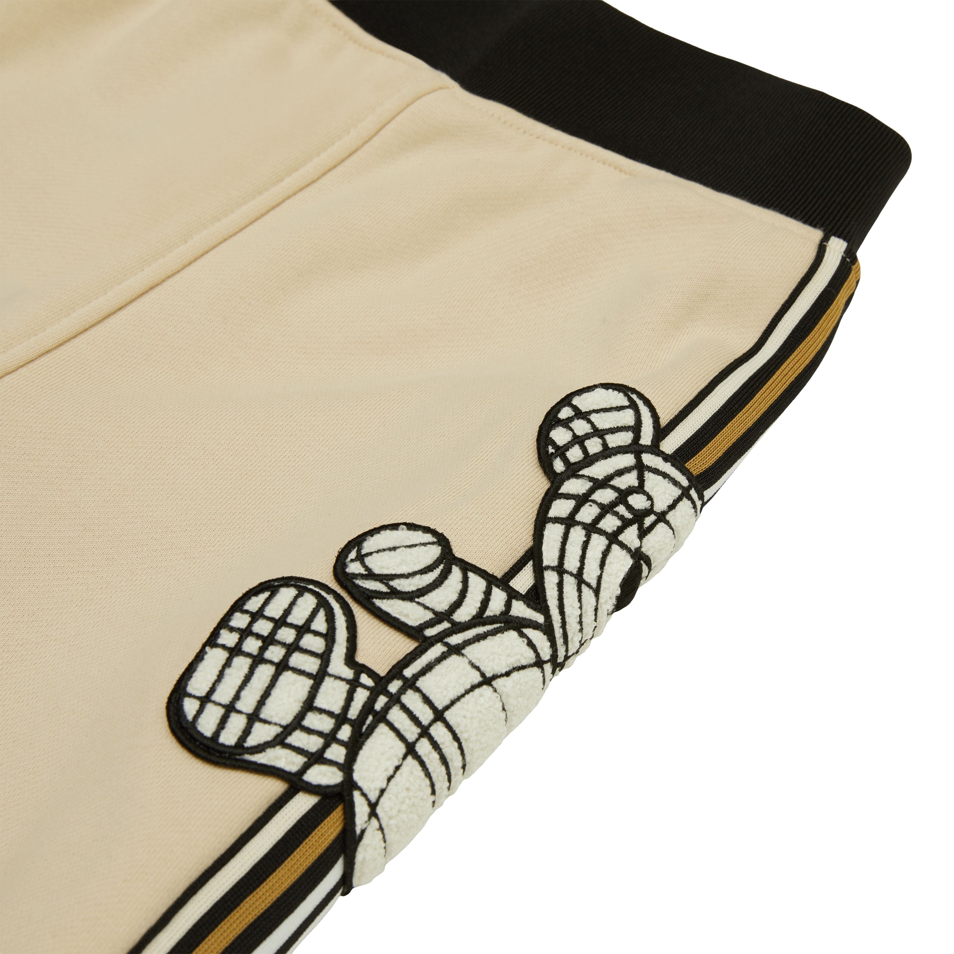 Boys & Girls Beige Cotton Trousers