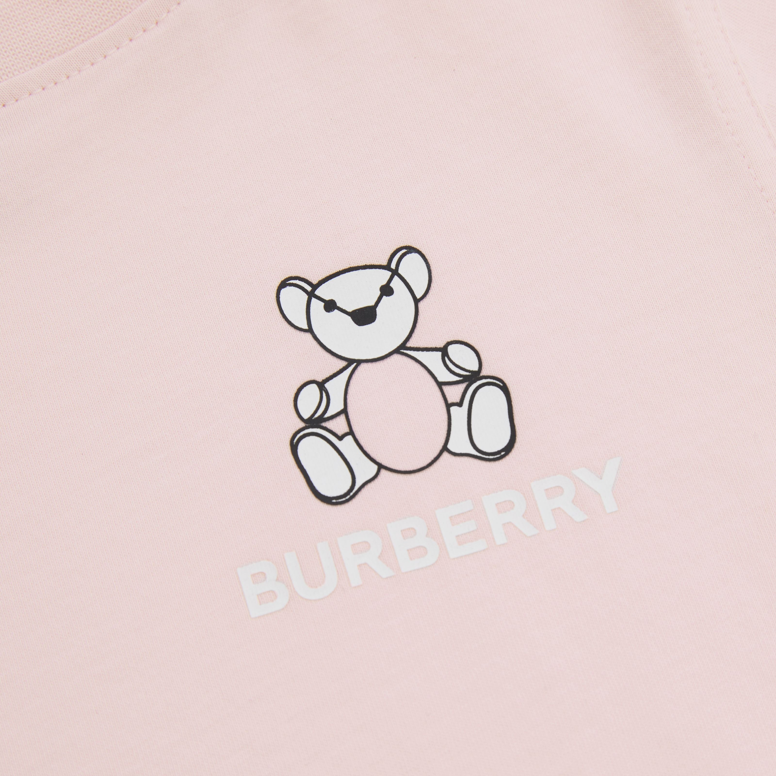 Boys & Girls Pink Logo Cotton T-Shirt