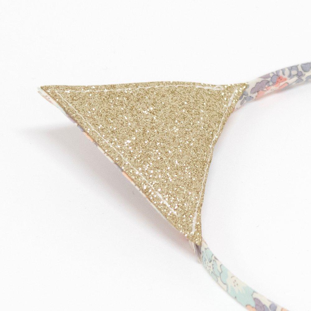 Floral Cat Ear Headband