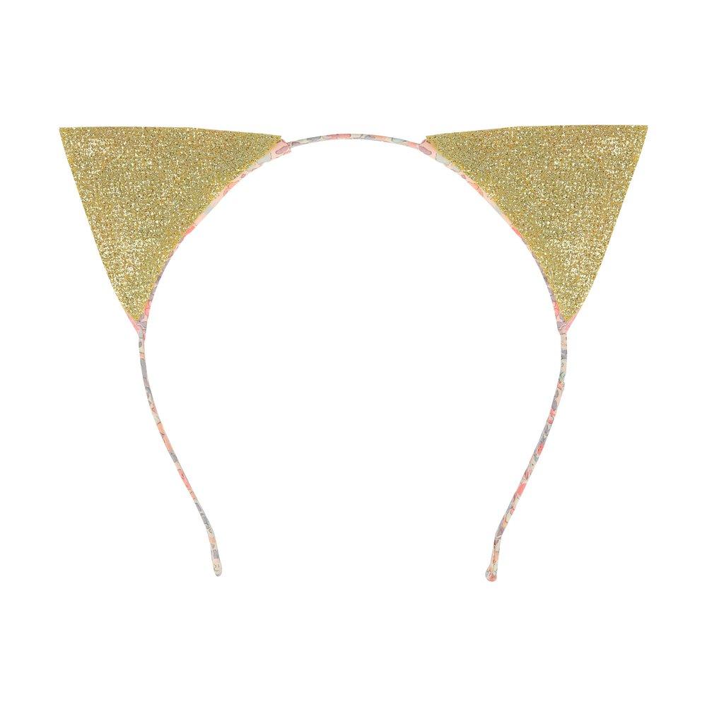 Floral Cat Ear Headband