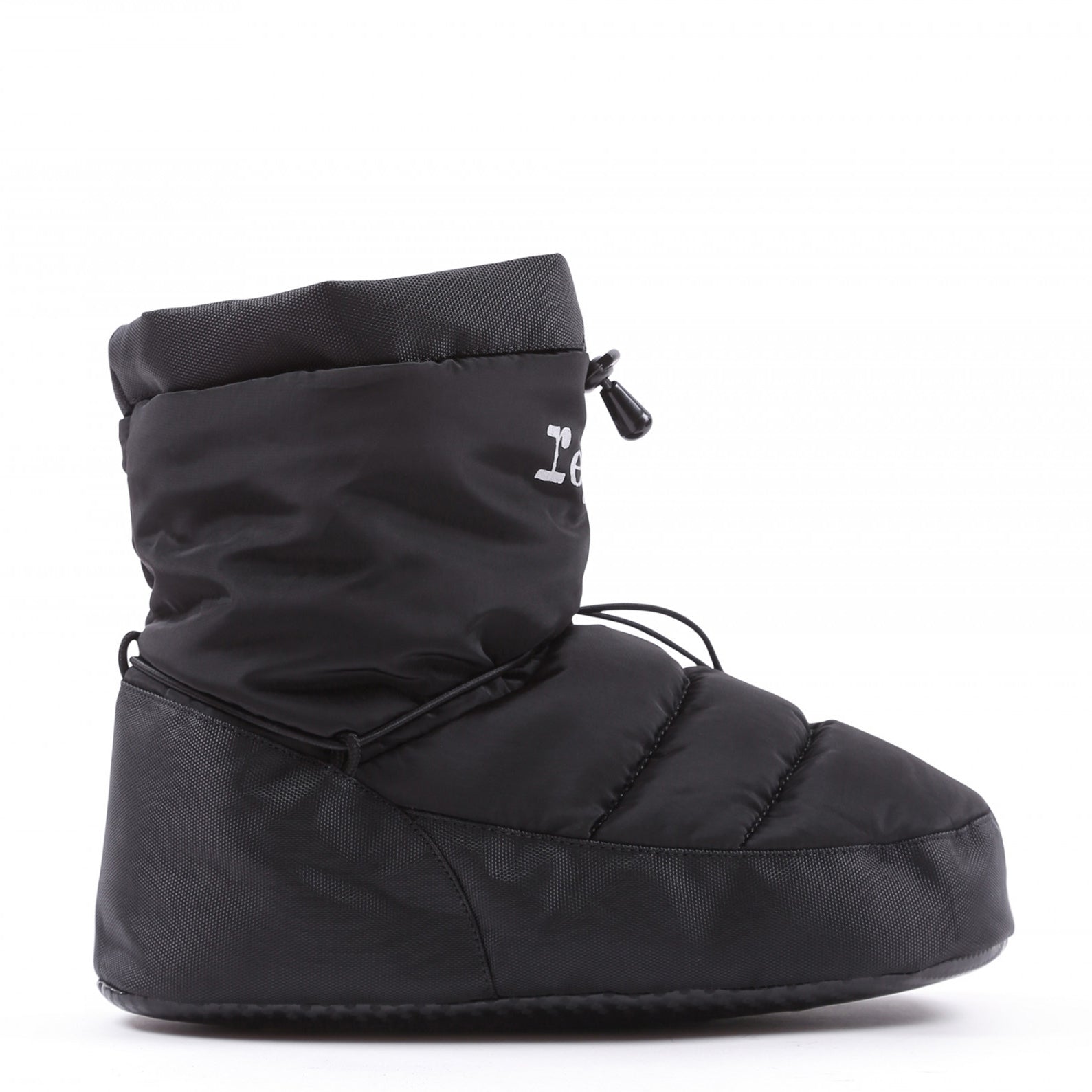 Girls Black Logo Warm-up Boots