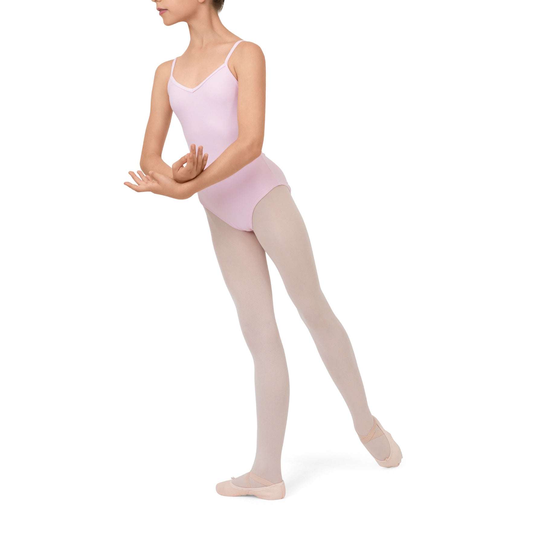 Girls Light Pink Ballet Onesies