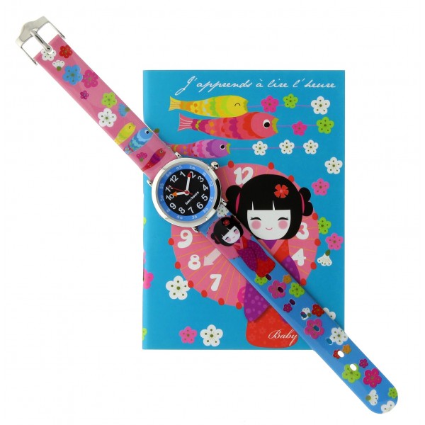Girls Pink Doll Watch（4-7Y）