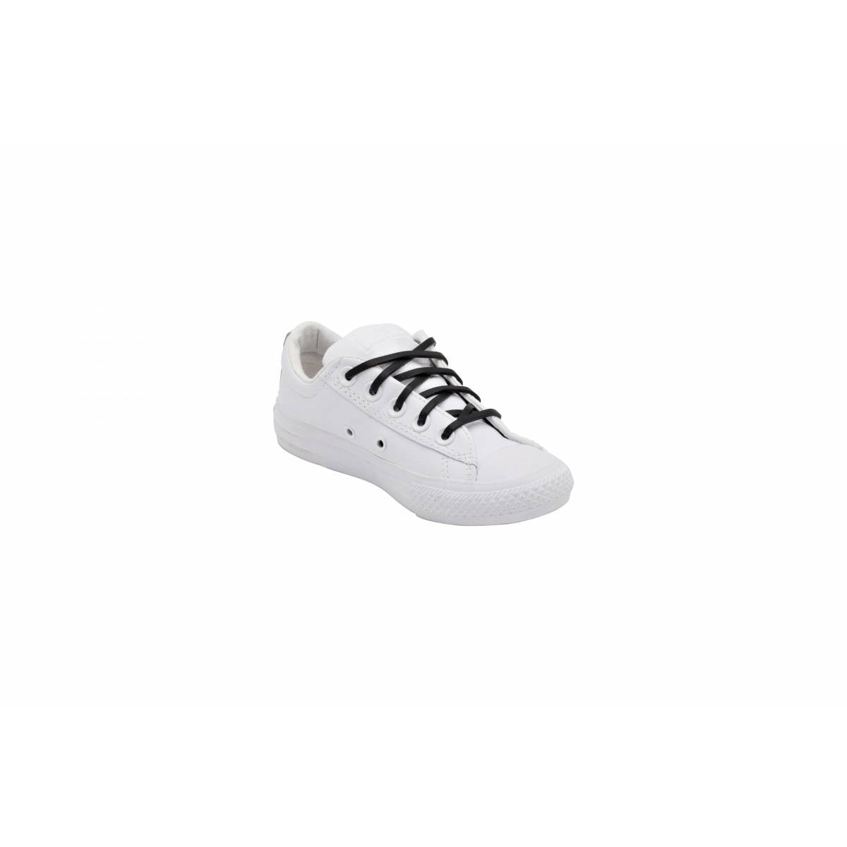 Boys & Girls Black Silicone Shoelace