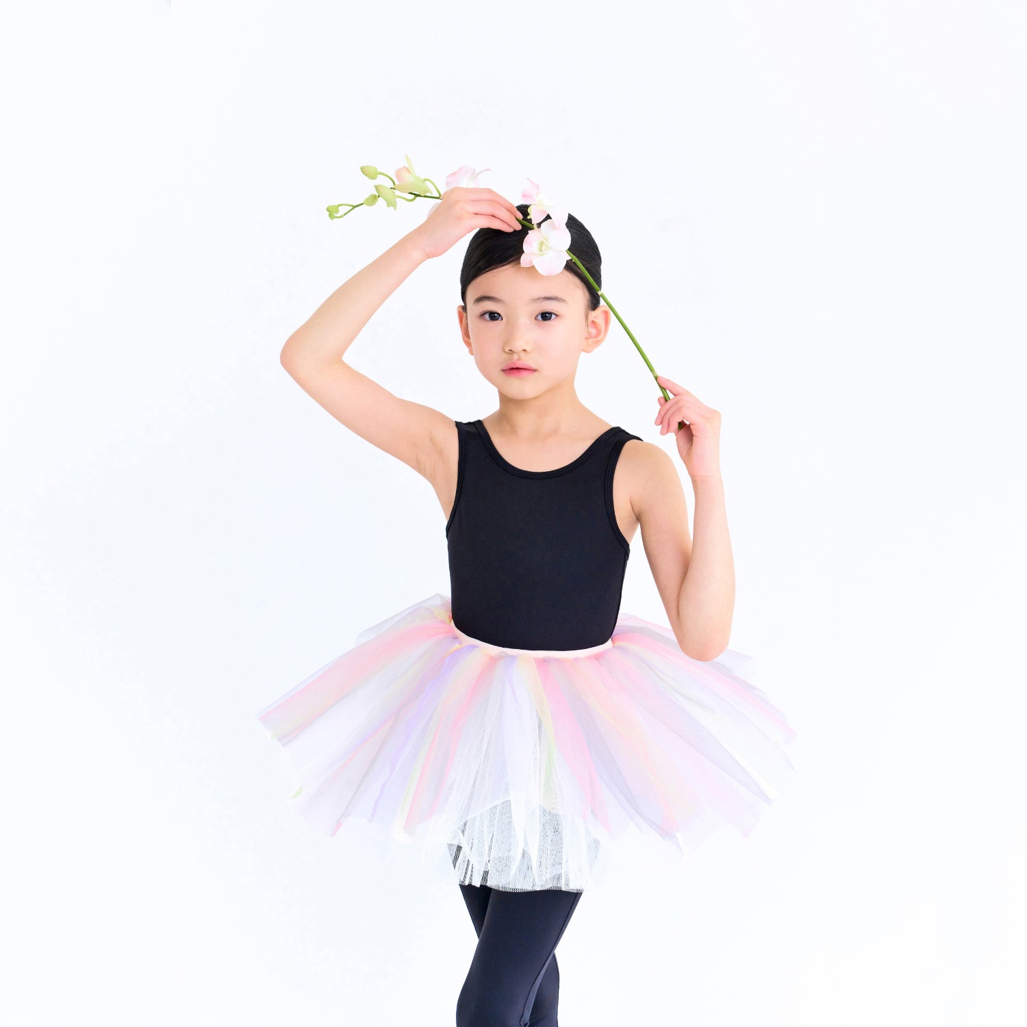 Girls Multicolor Ballet Skirt