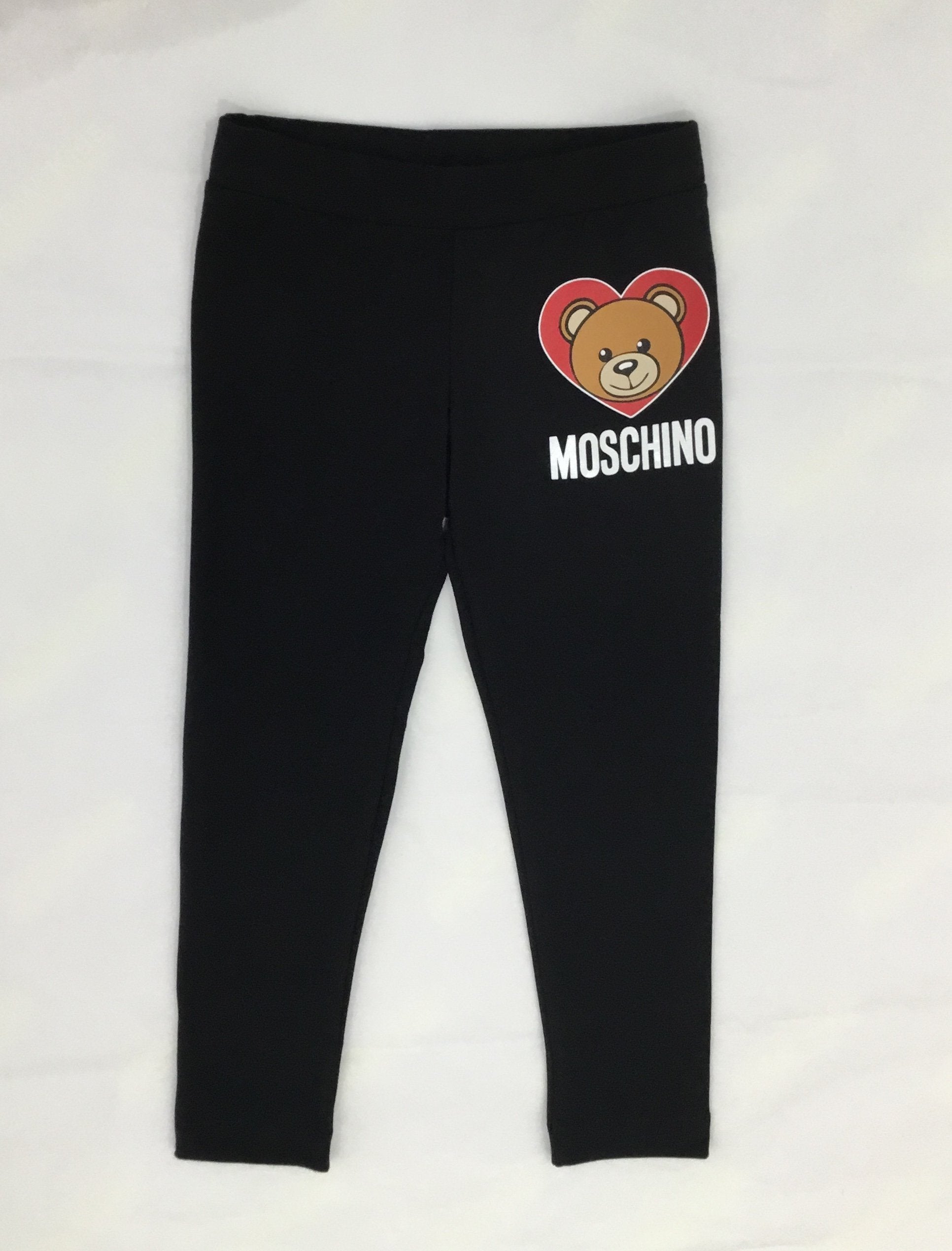 Girls Black Cotton Leggings