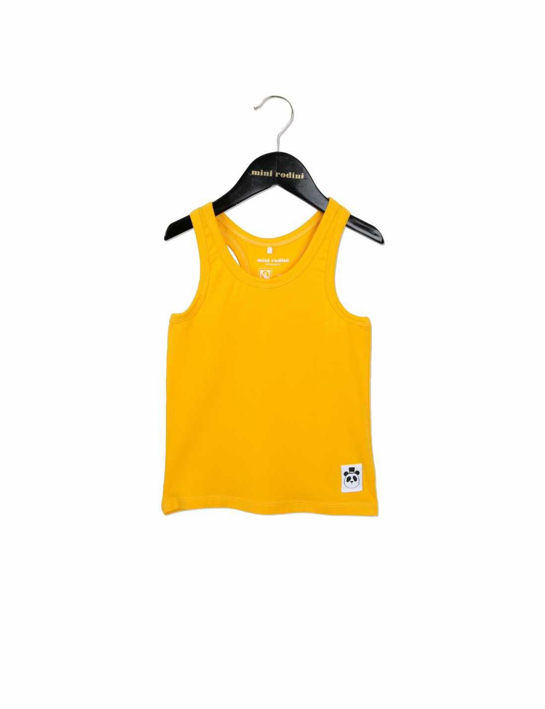 Girls Yellow Cotton Vest - CÉMAROSE | Children's Fashion Store - 1