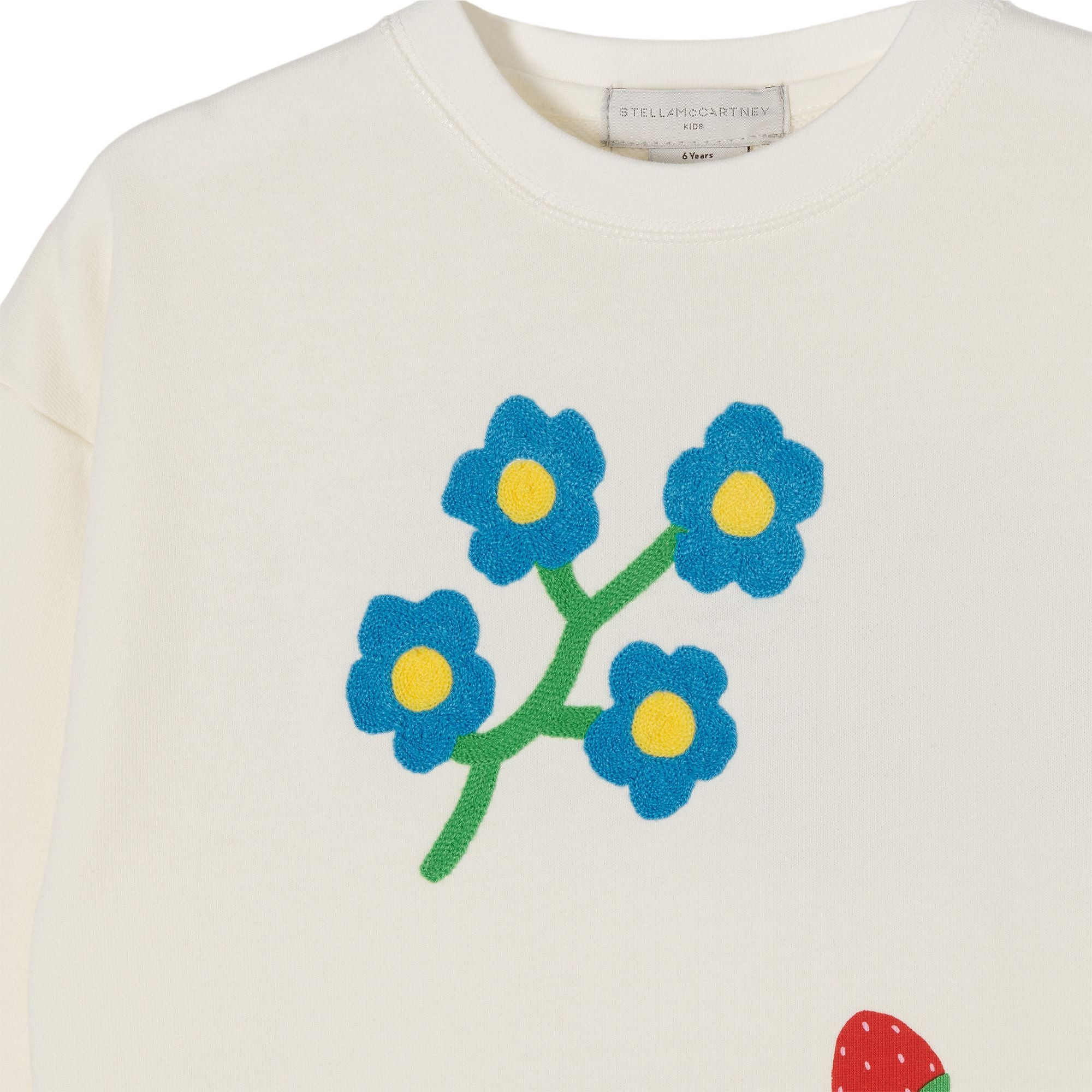 Girls White Cotton Dress
