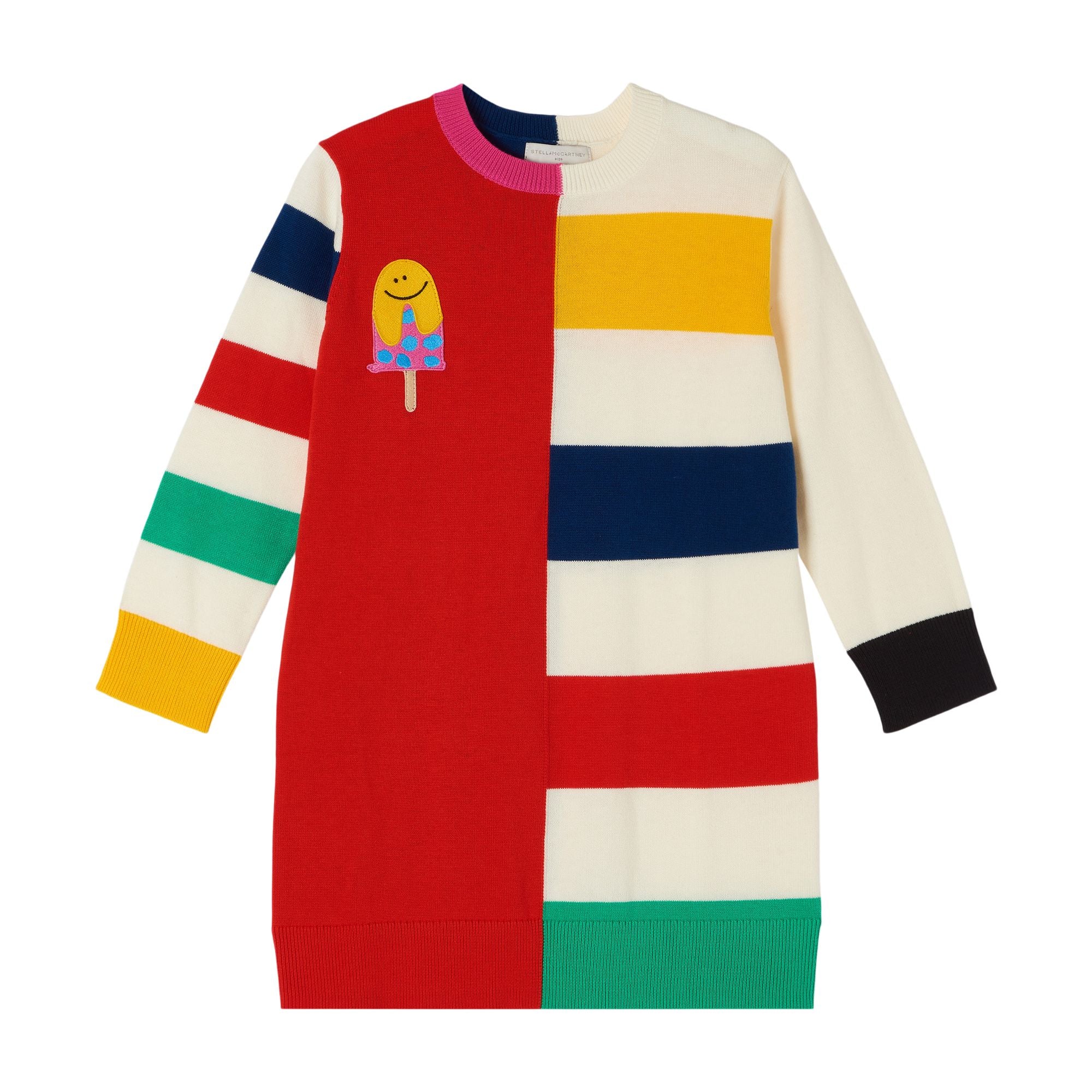 Girls Red Cotton Dress