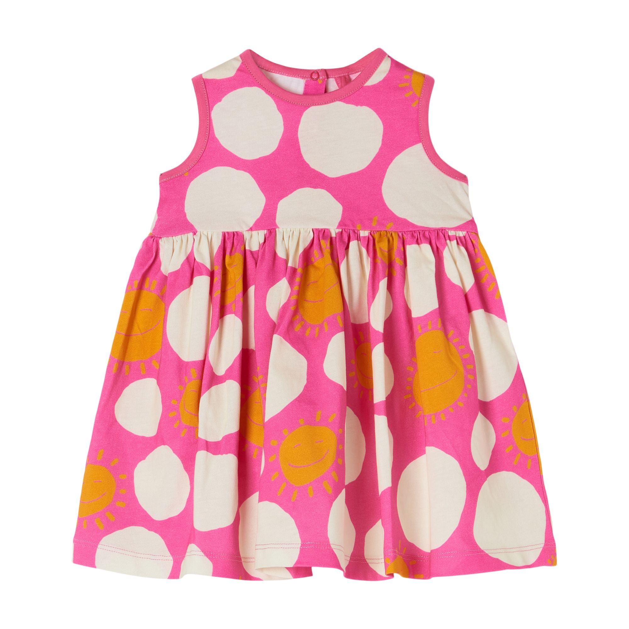 Baby Girls Pink Printing Dress
