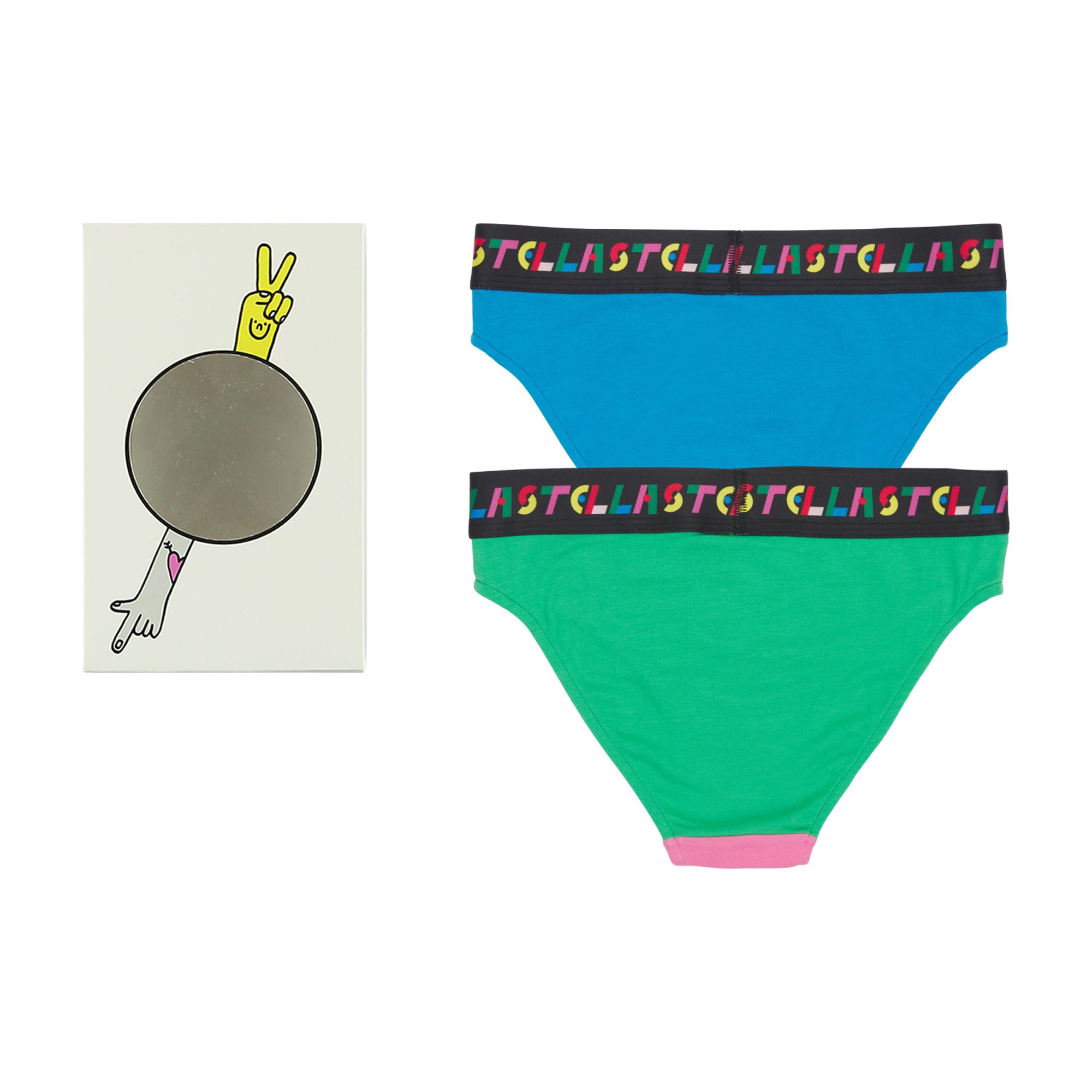Girls Multicolor Cotton Underwear Set