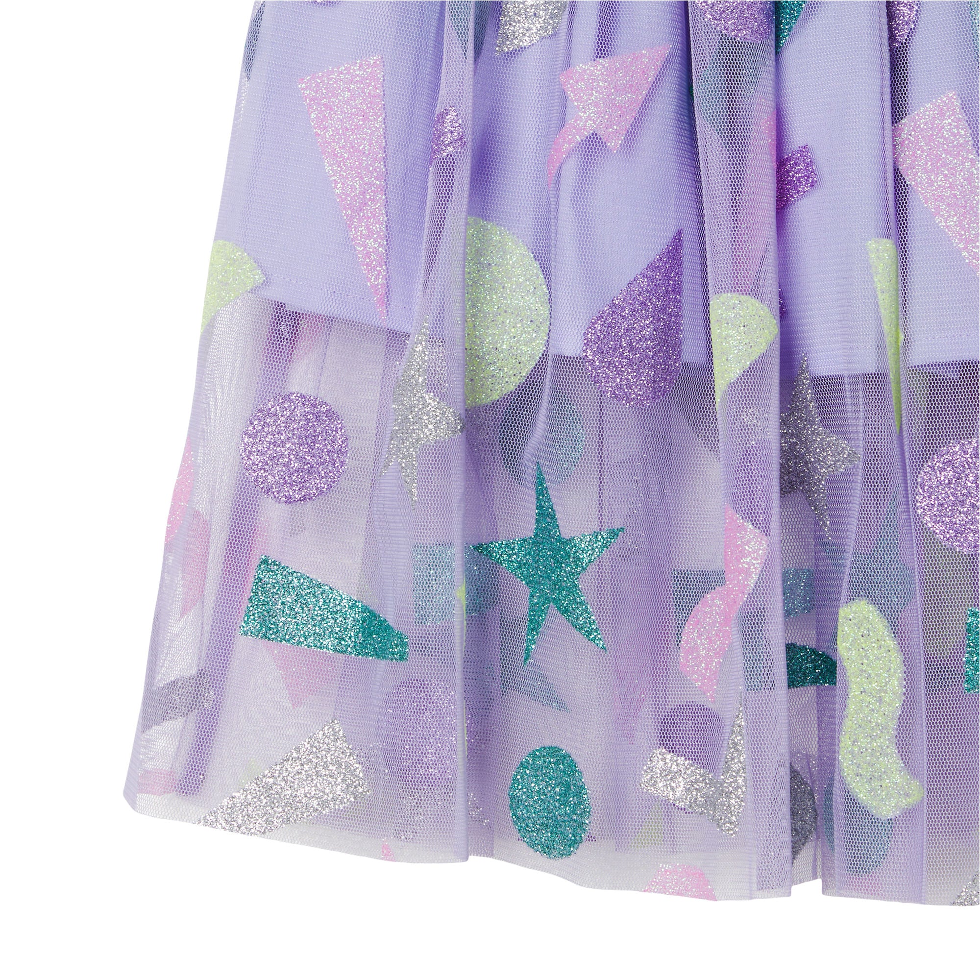 Girls Purple Yarn Skirt