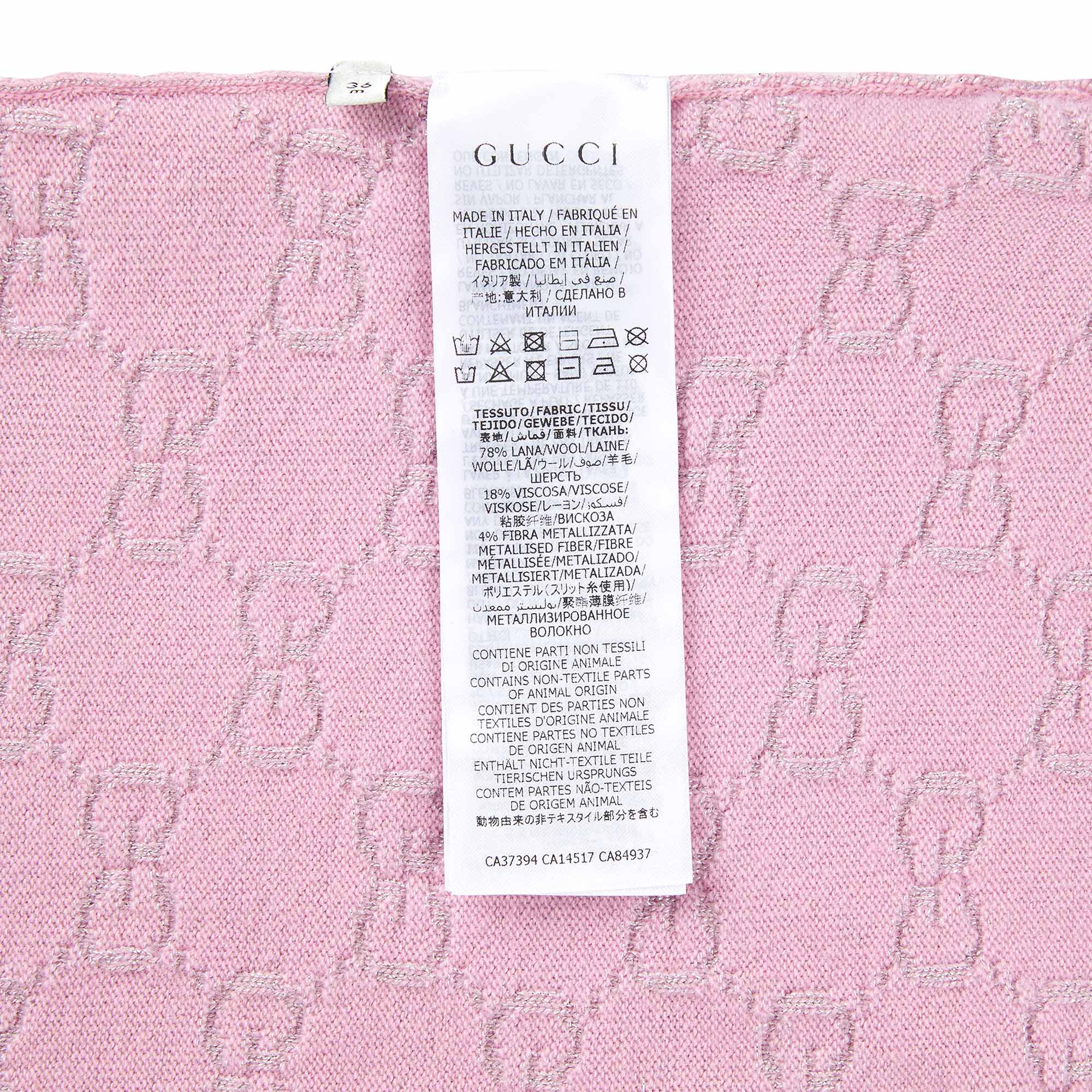 Baby Girls Pink Wool Dress