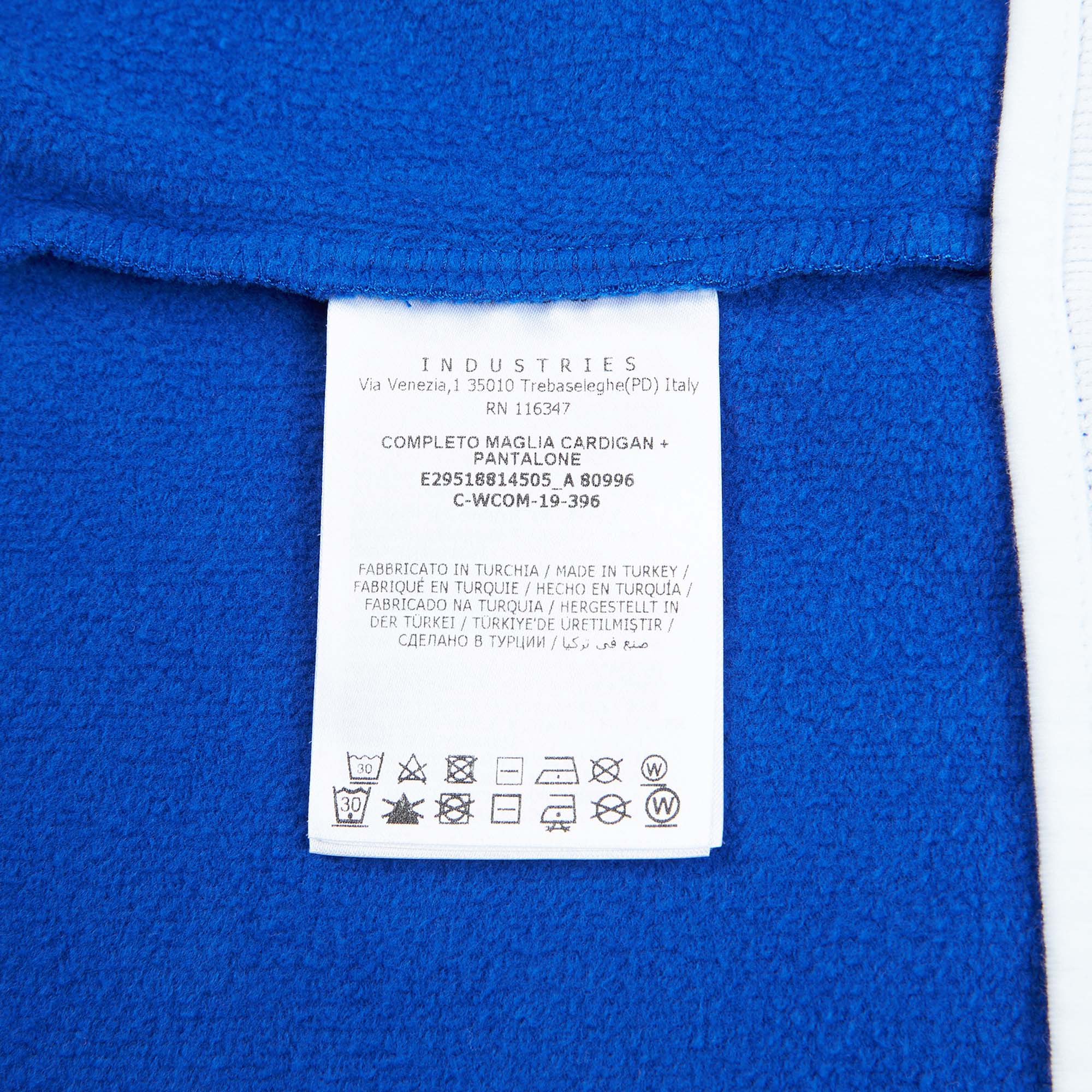 Baby Boys Blue Cotton Set