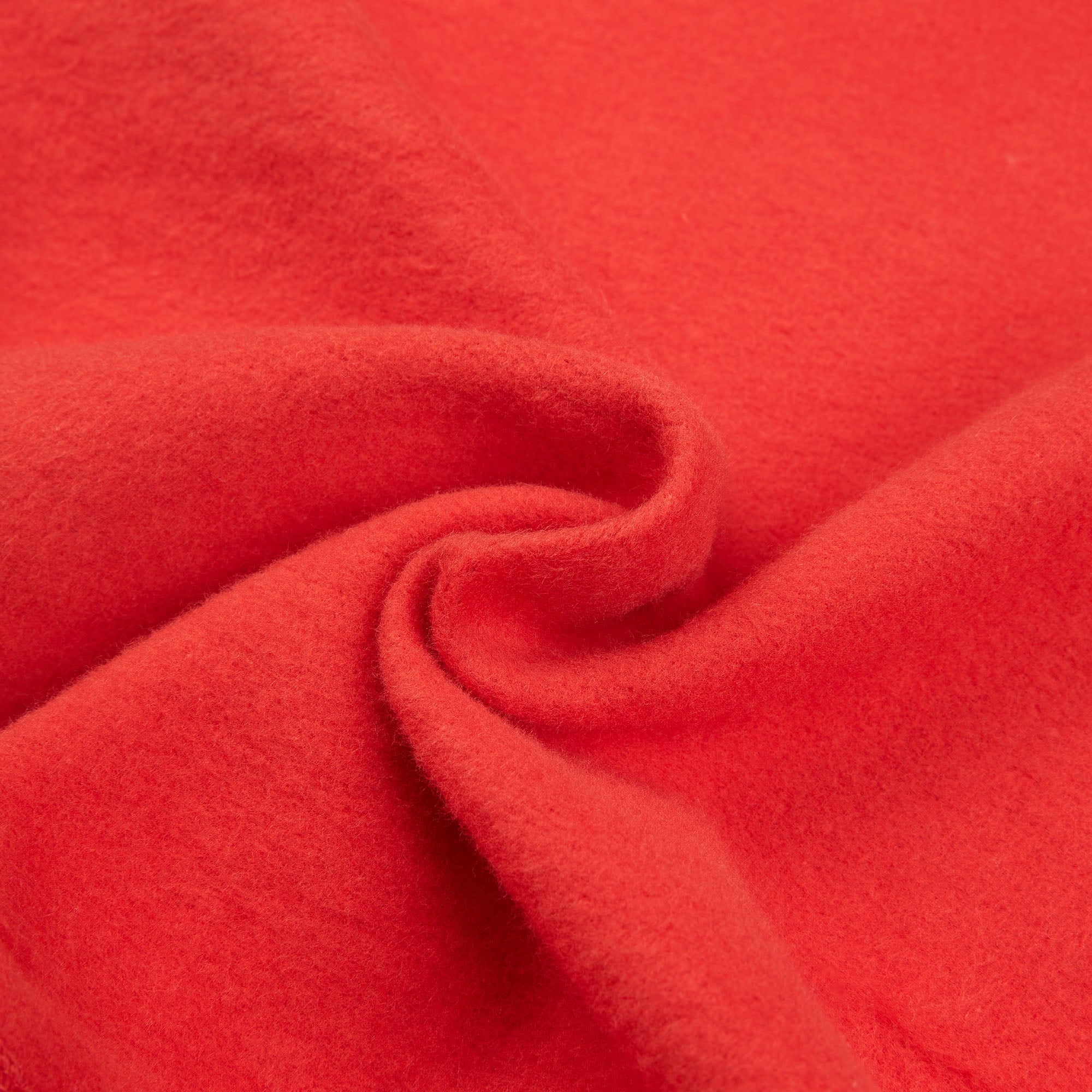 Girls Red Cotton Sweatshirt