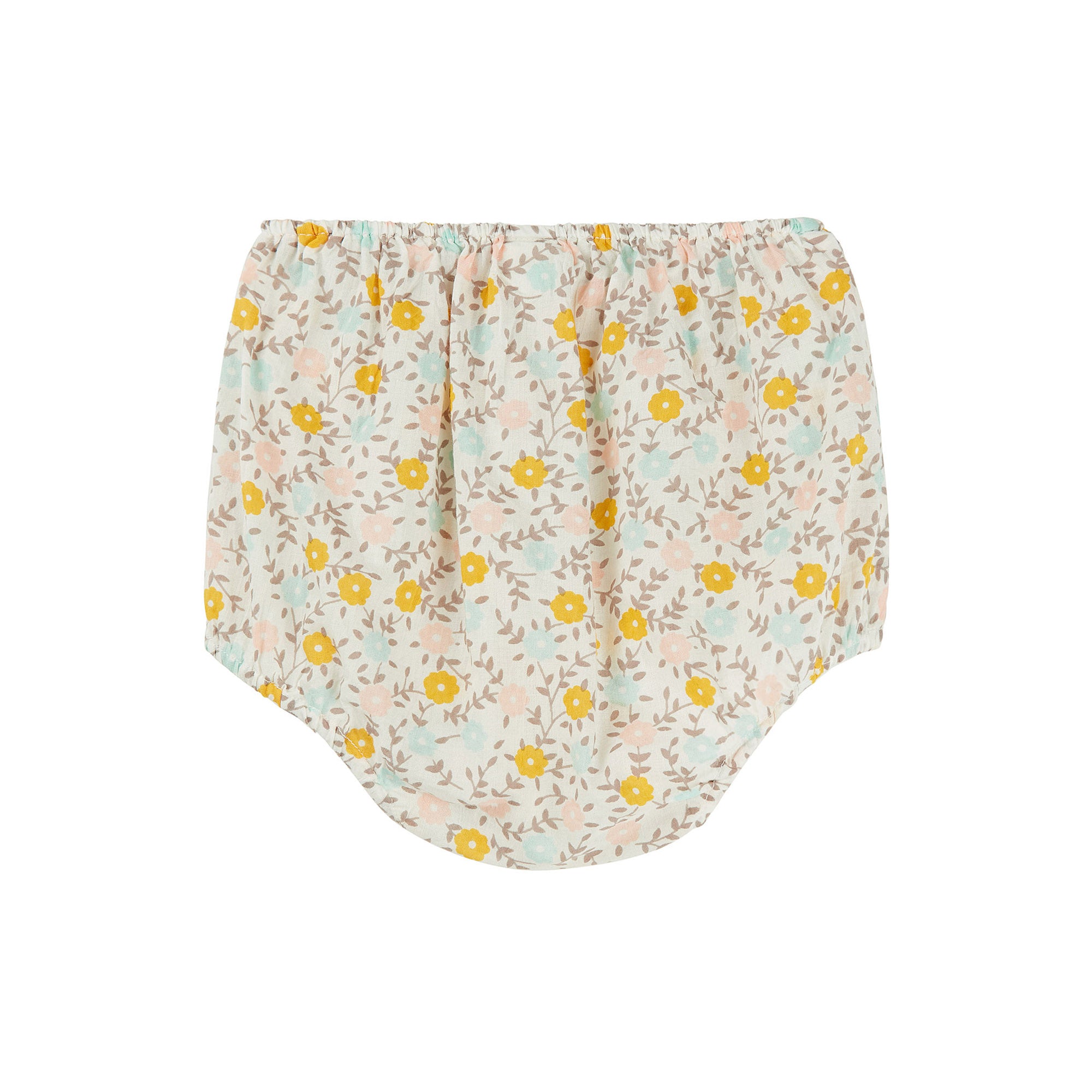 Baby Girls Flowers Cotton Set