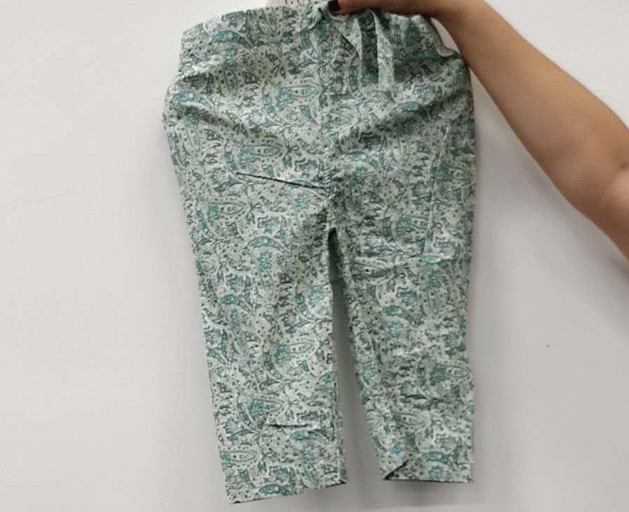 Baby Green Paisley Print Cotton Sets
