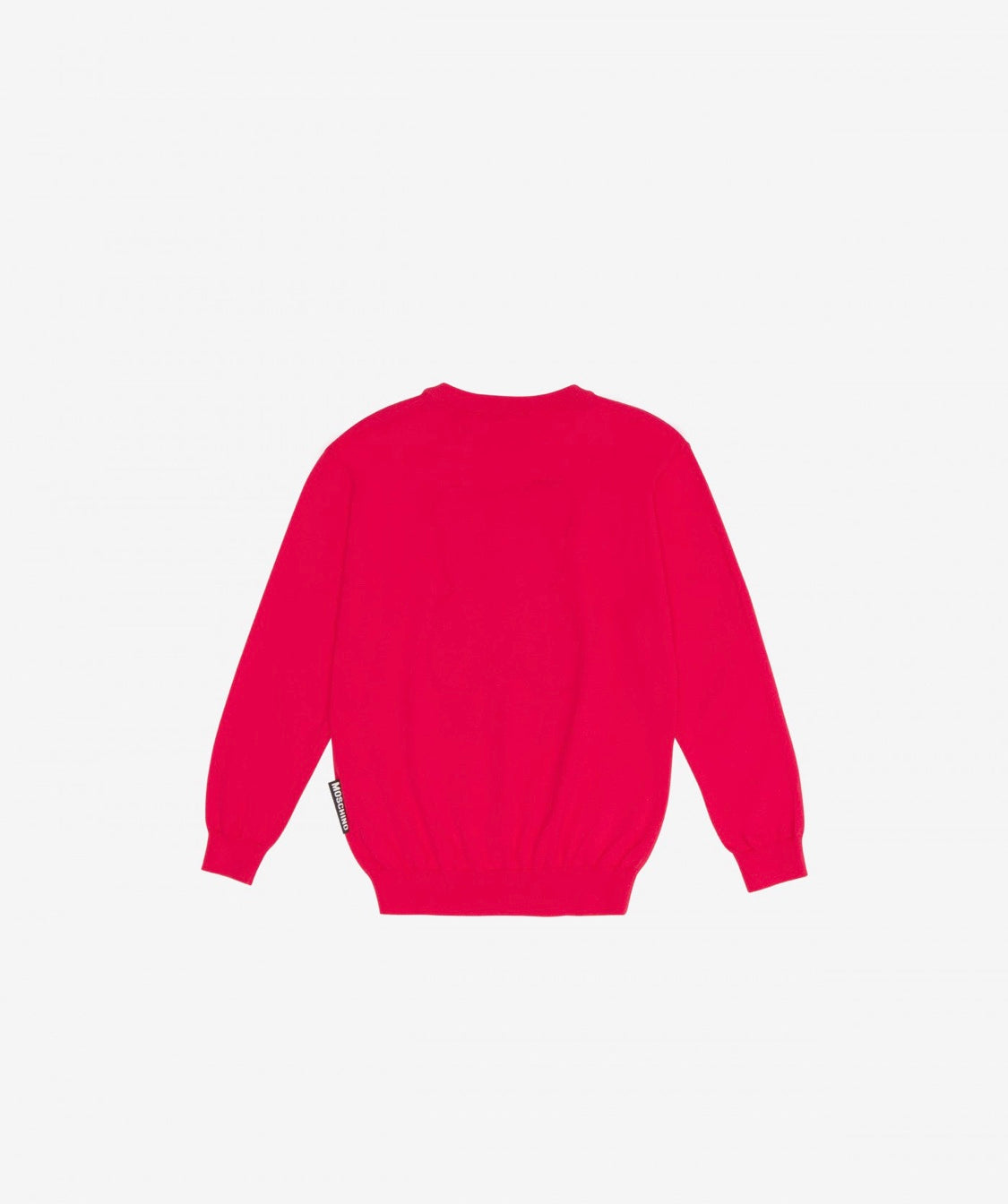 Girls Red Toy Cotton Sweater