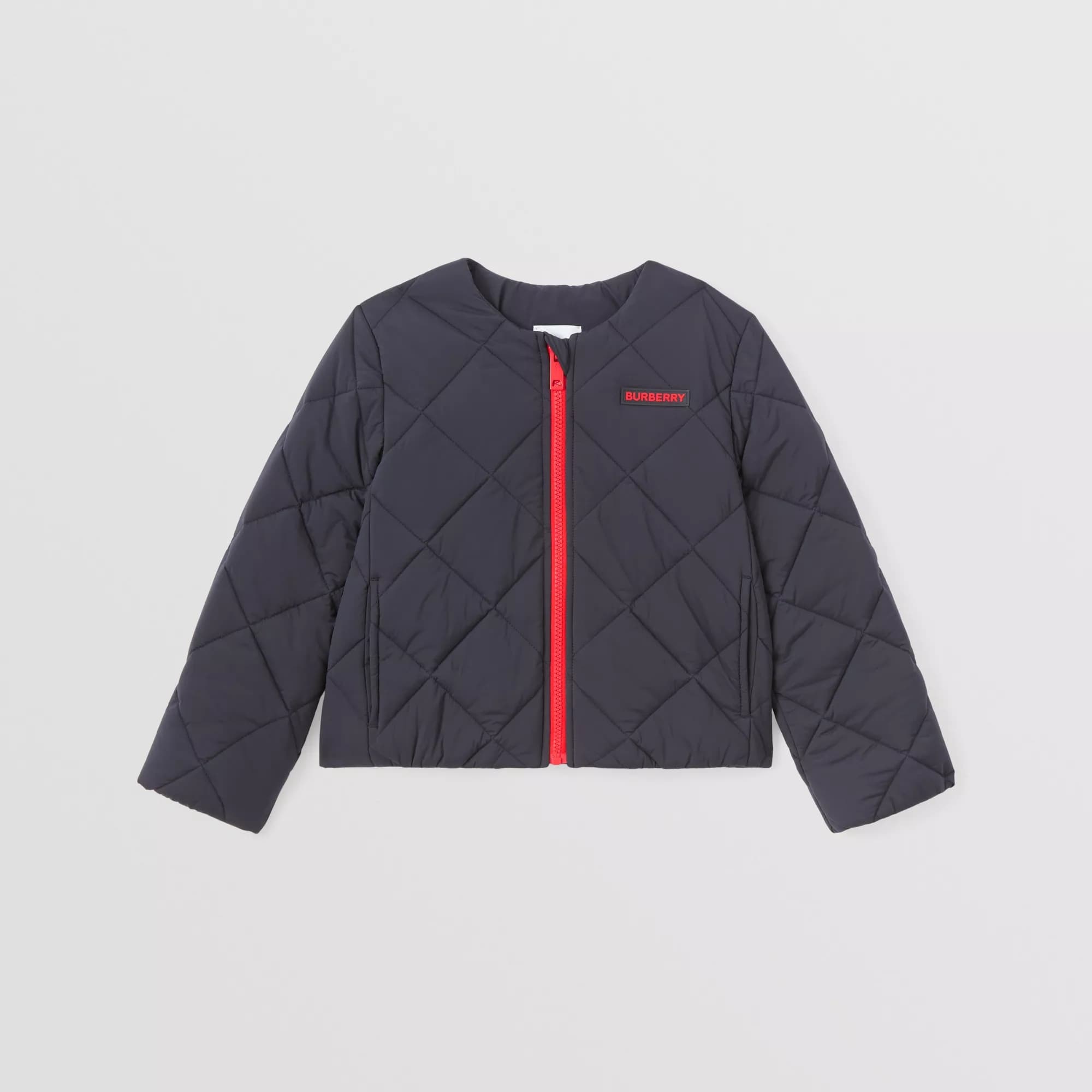 Girls Navy Padded Jacket