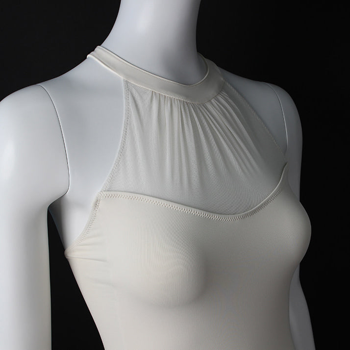 Girls Cream Ballet Onesies