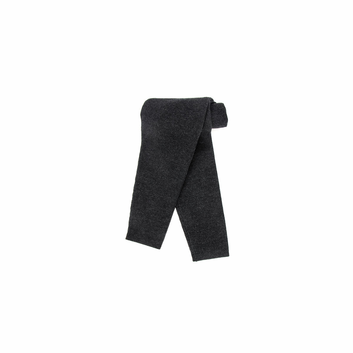 Girls Dark Grey Wool Leggings