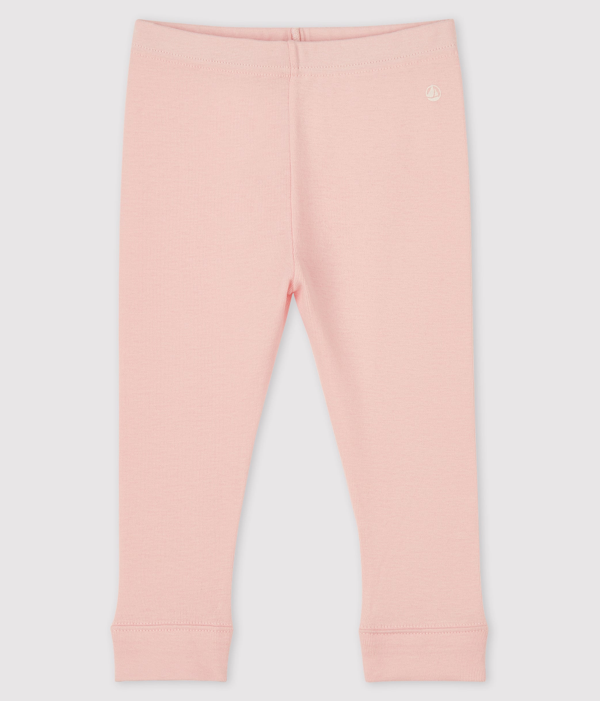 Baby Girls Pink Cotton Leggings