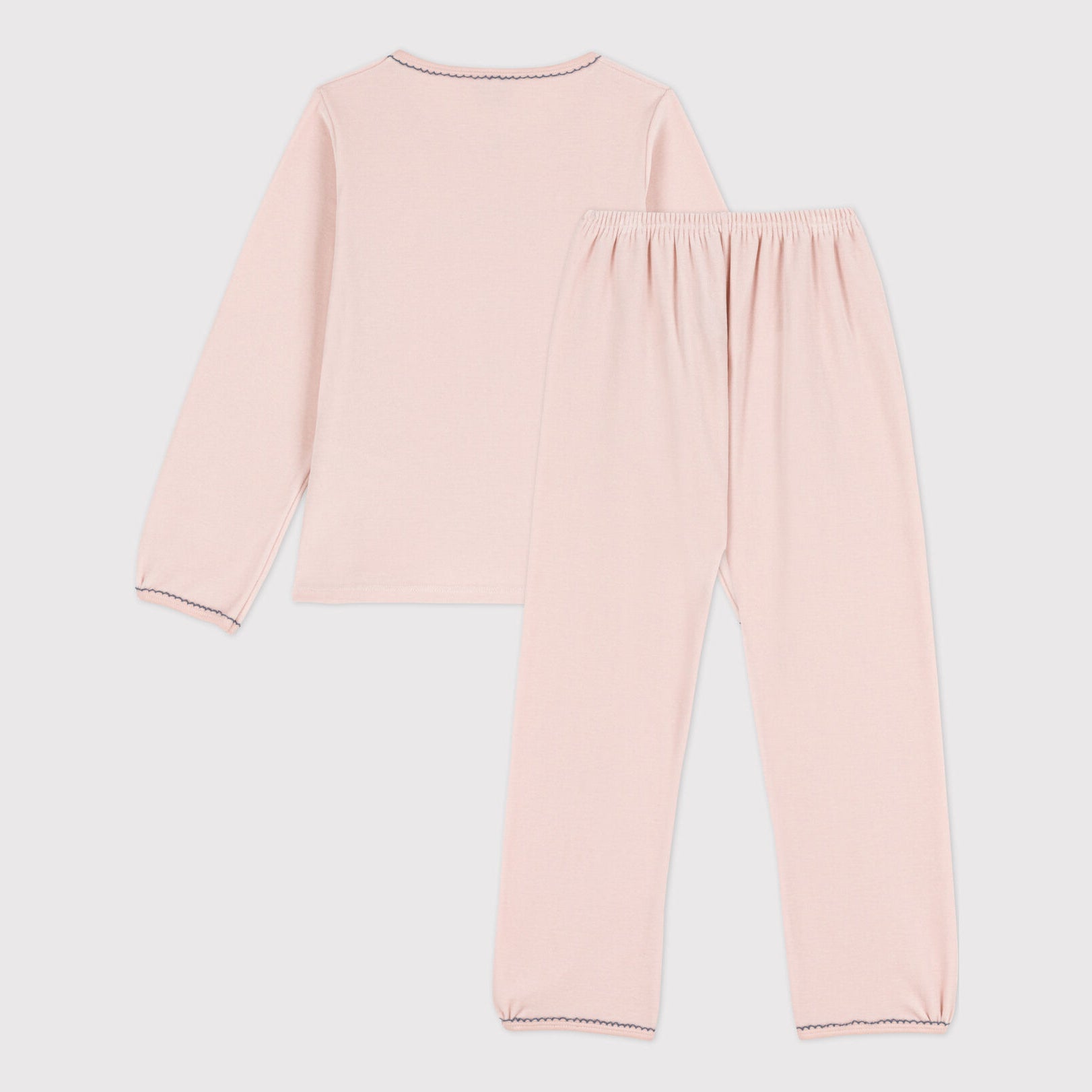 Girls Pink Cotton Nightwear Set
