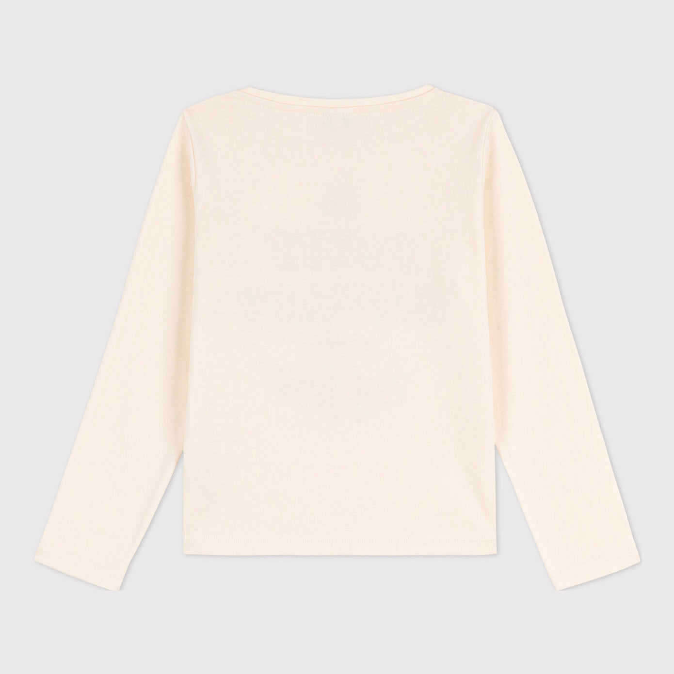 Girls Ivory Logo Cotton T-Shirt