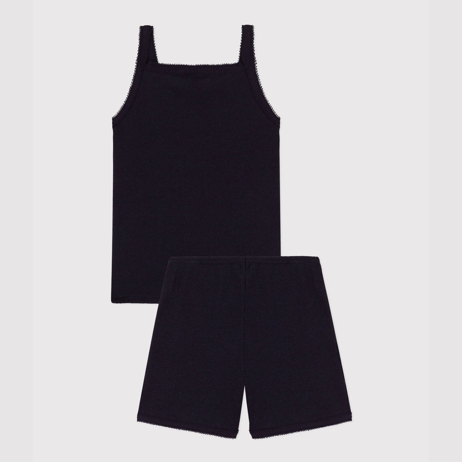 Girls Black Nightwear Set