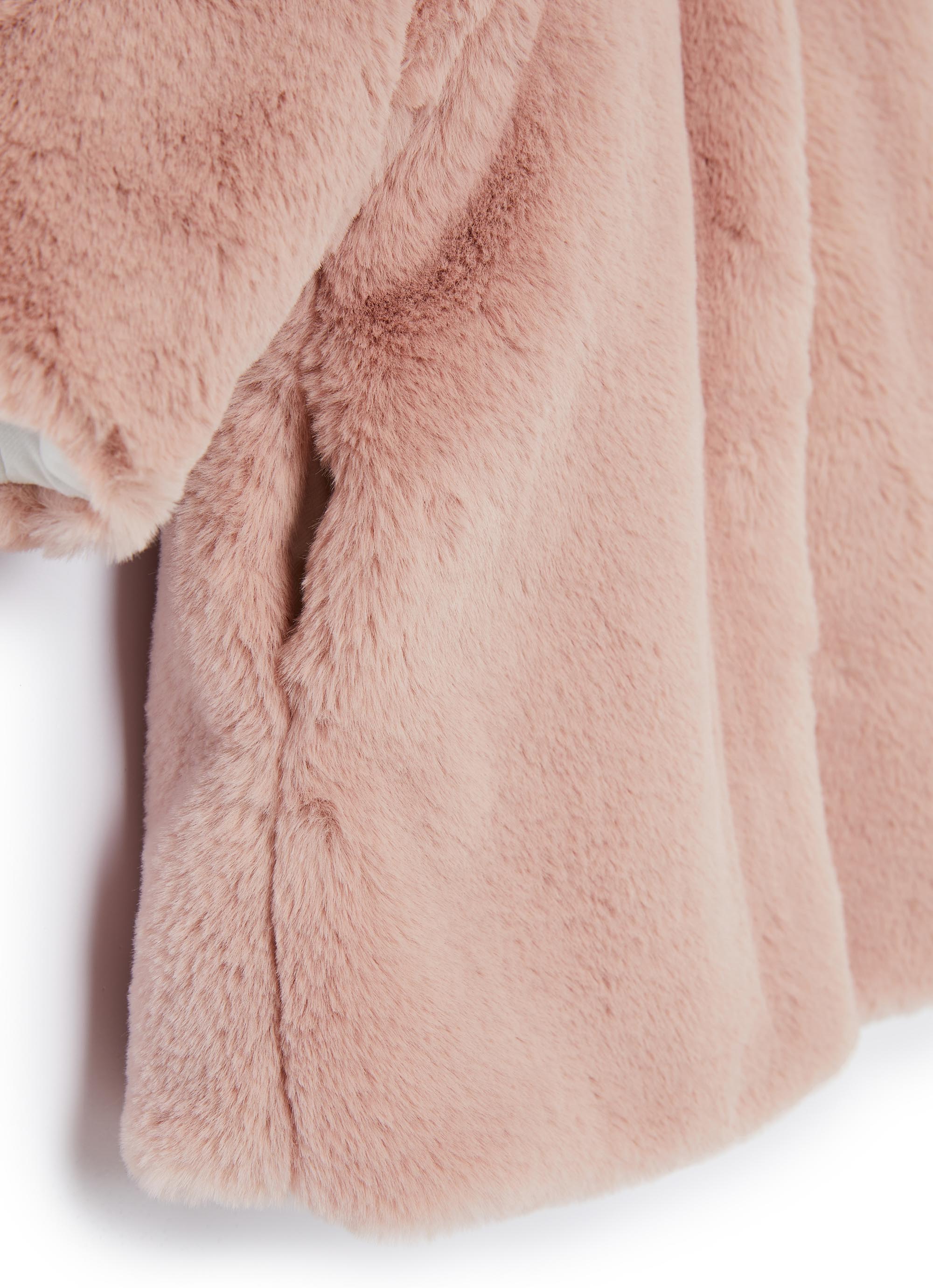 Baby Girls Powder Rose Coat