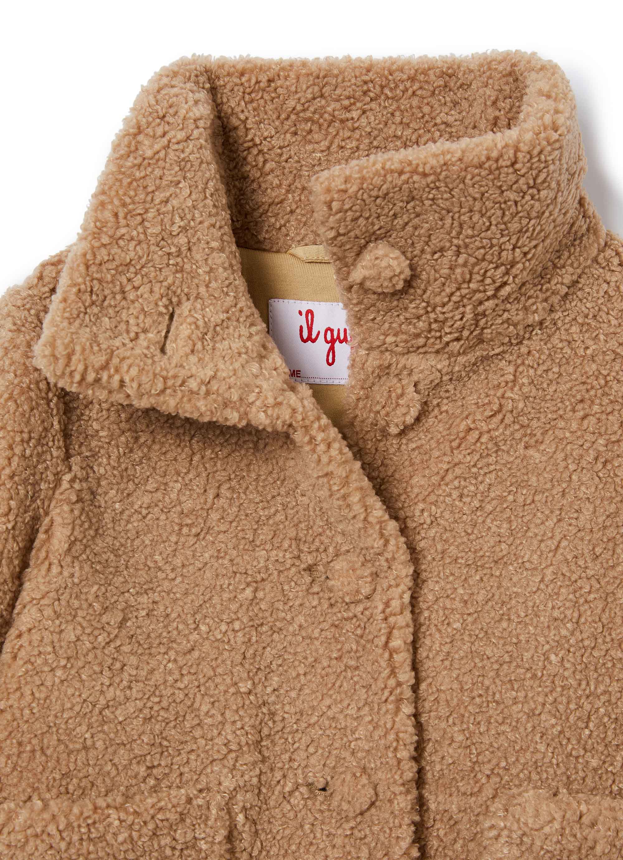 Girls Bran Beige Coat