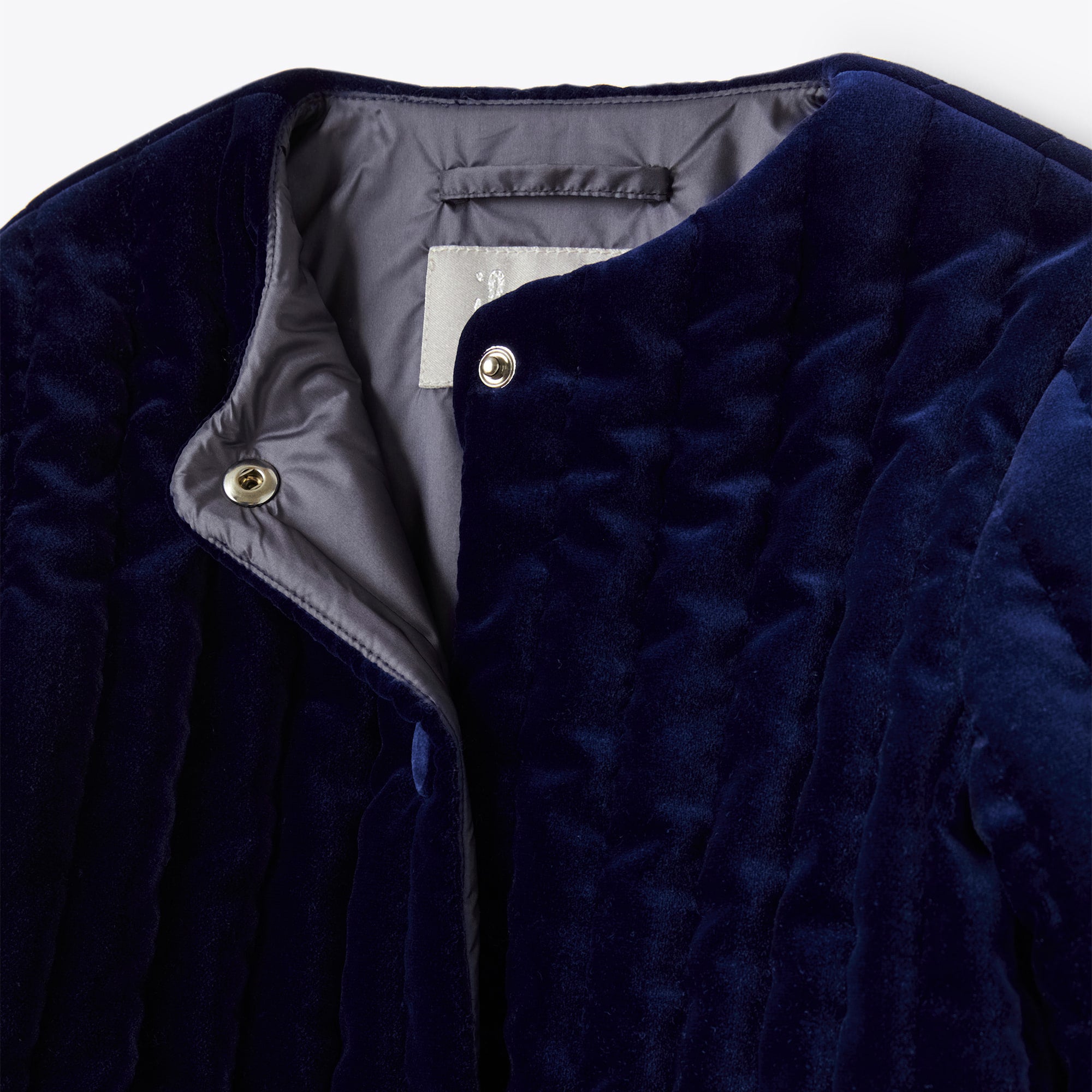 Girls Blue Padded Jacket