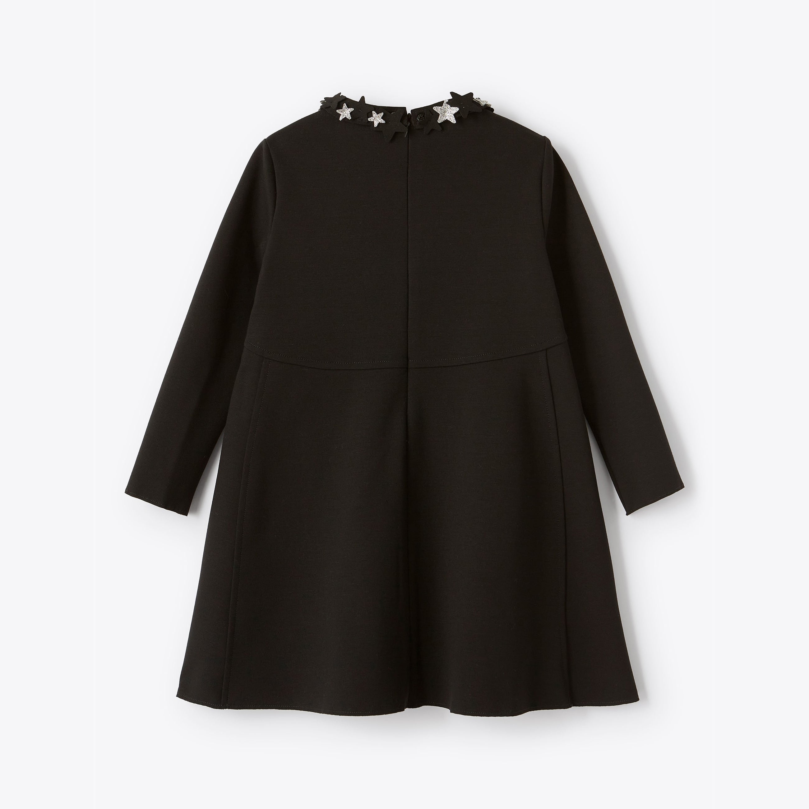 Girls Black Star Dress