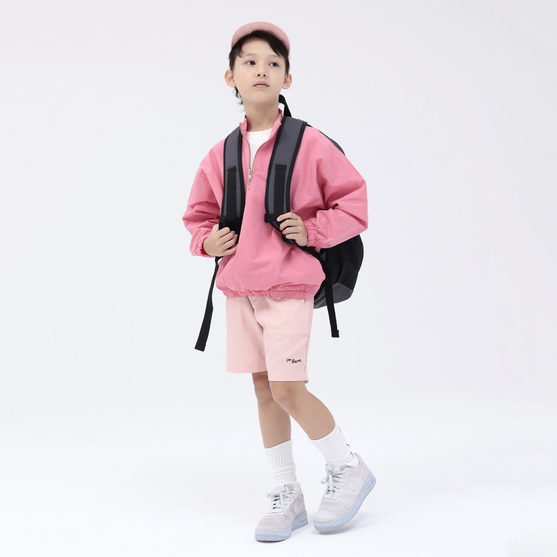 Boys & Girls Pink Logo Hat