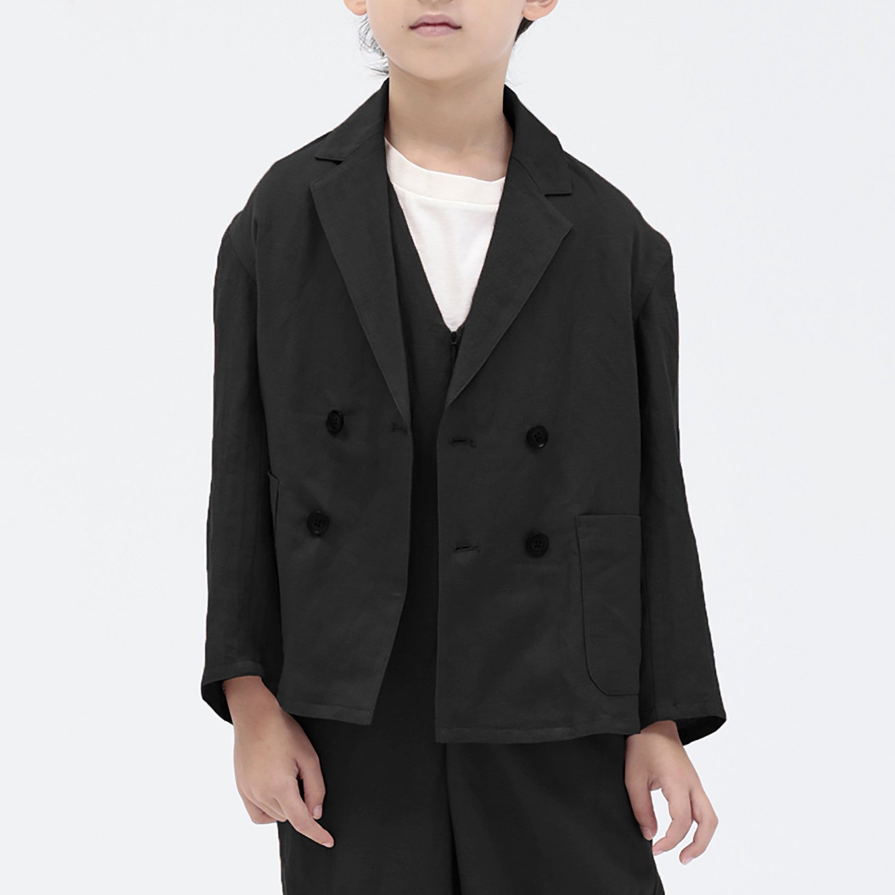 Boys & Girls Black Jacket