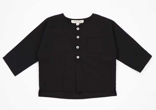 Baby Black Cotton Top