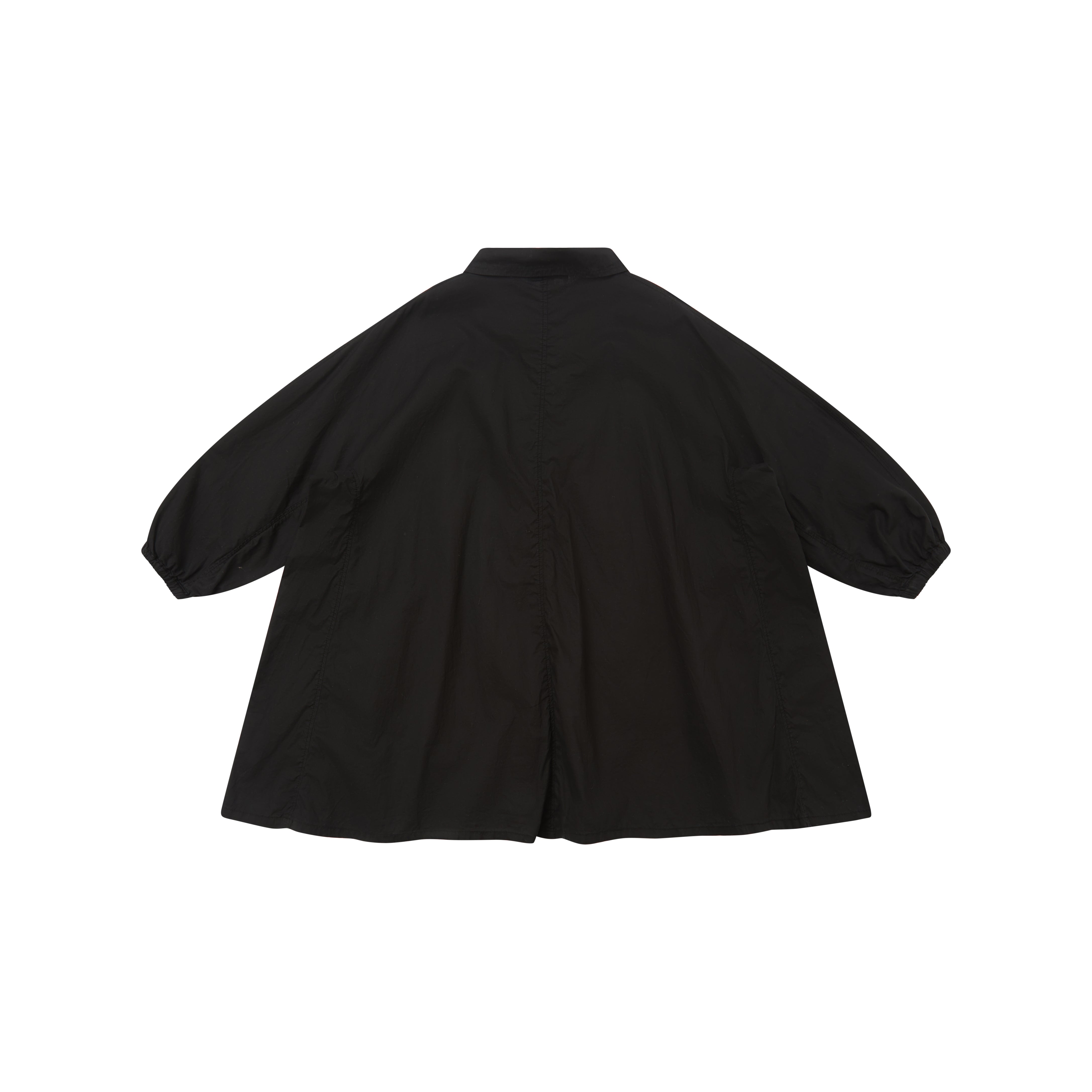 Girls Black Cotton Dress